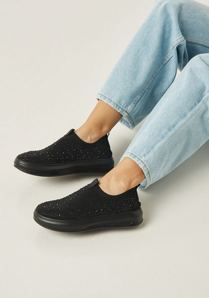 Celeste Women's Embellished Slip-On Shoes