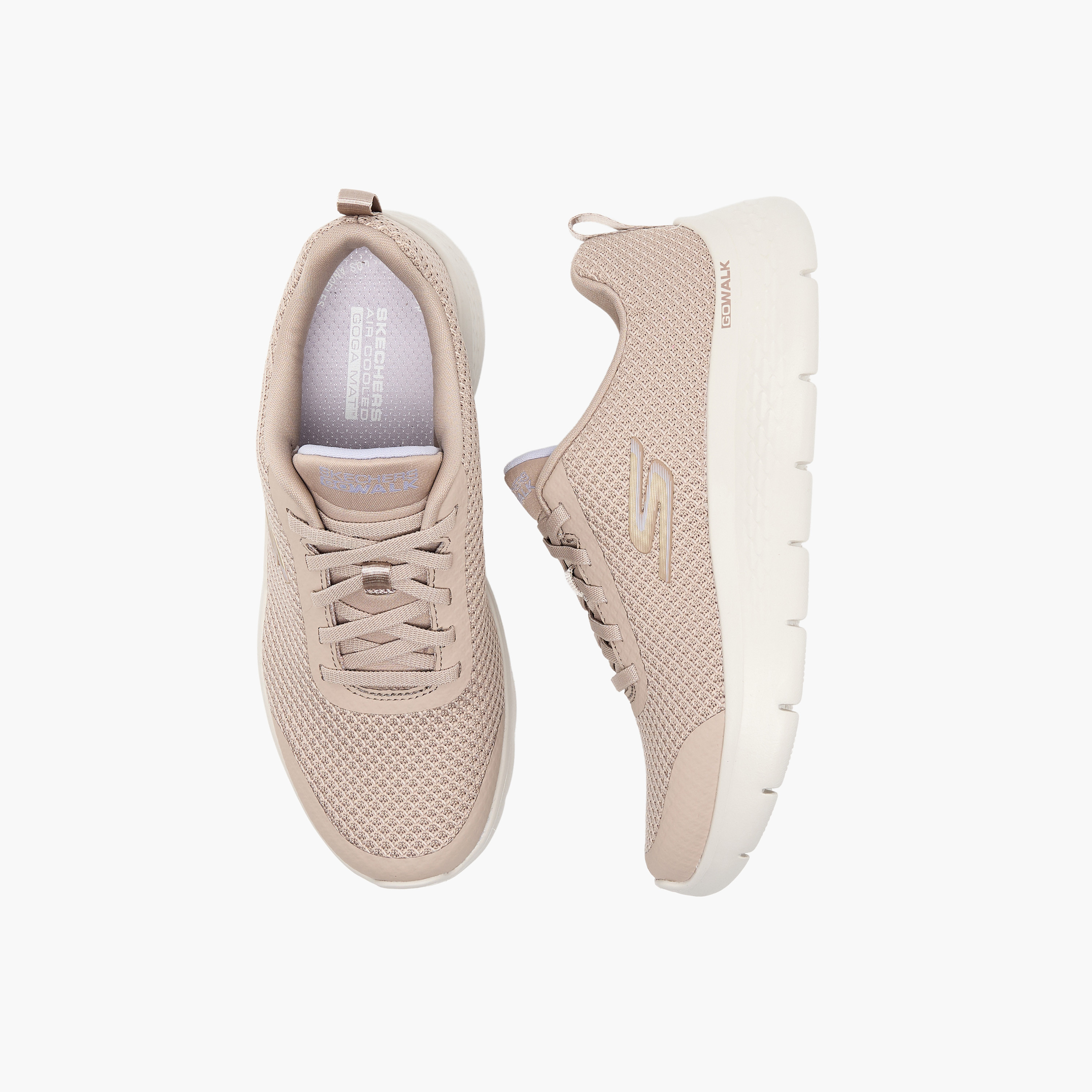سكيتشرز- حذاء المشي للنساء غو ووك فليكس بانجي برباط 125515 | OE-sports-women-shoes-image-6