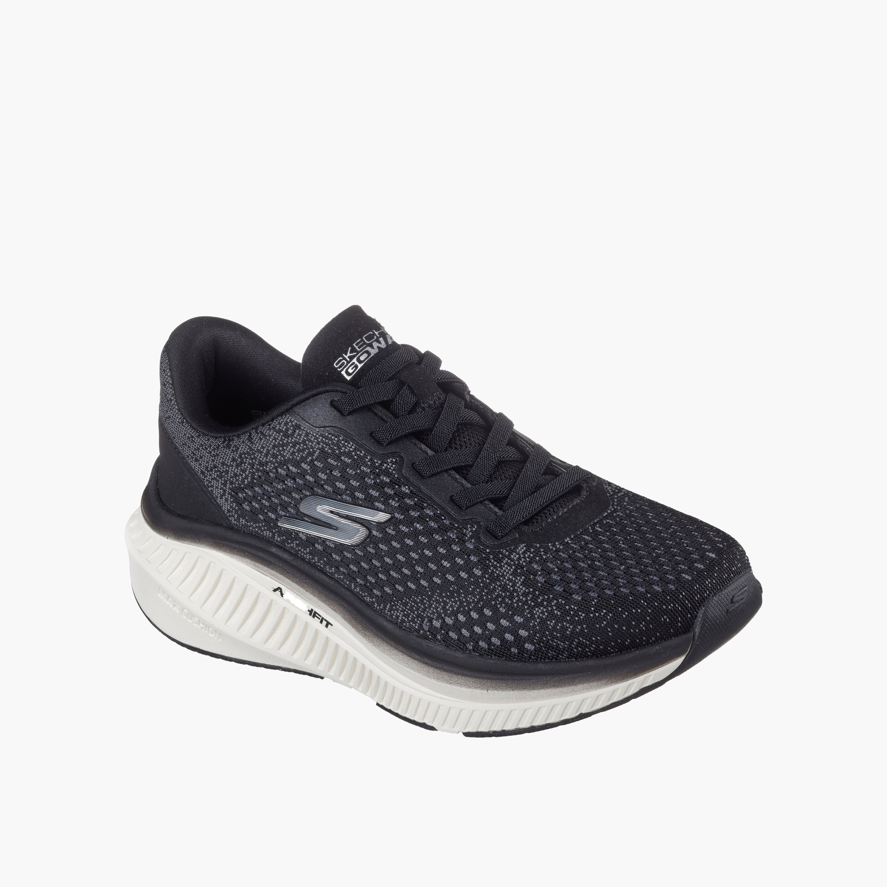 Skechers Women GO WALK MAX CUSHIONING ARCH FIT Lace-Up Walking Sports Shoes-women-shoes-sneakers-image-4