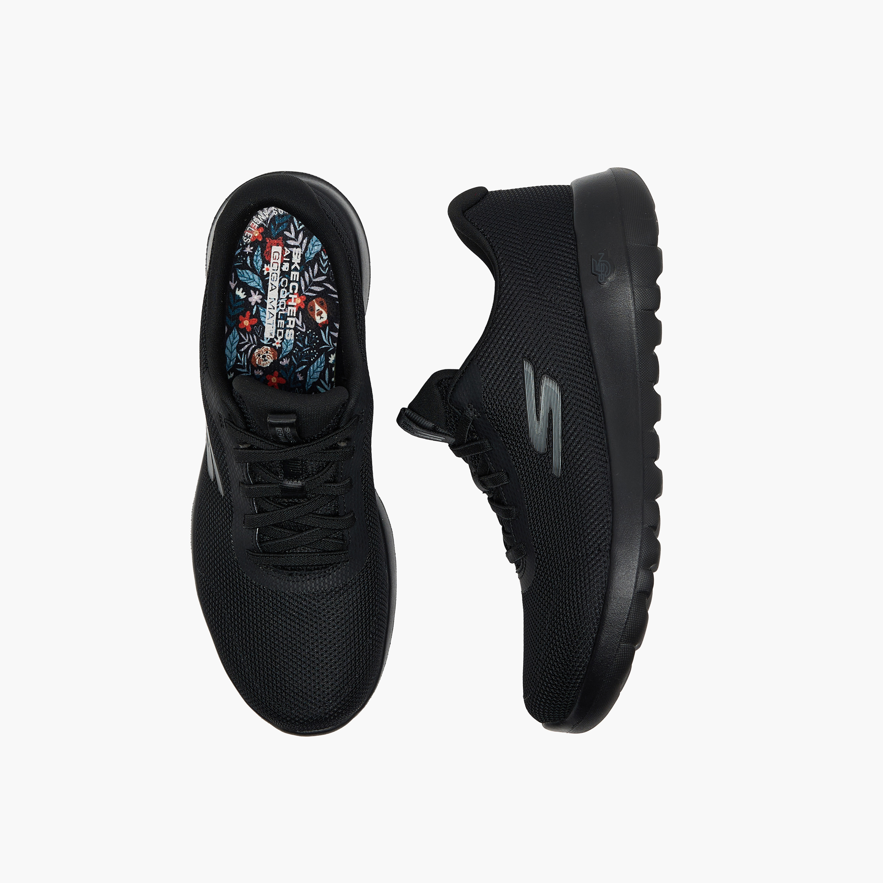 سكيتشرز- حذاء المشي للنساء غو ووك جوي بانجي برباط 125710 | OE-sports-women-shoes-image-1
