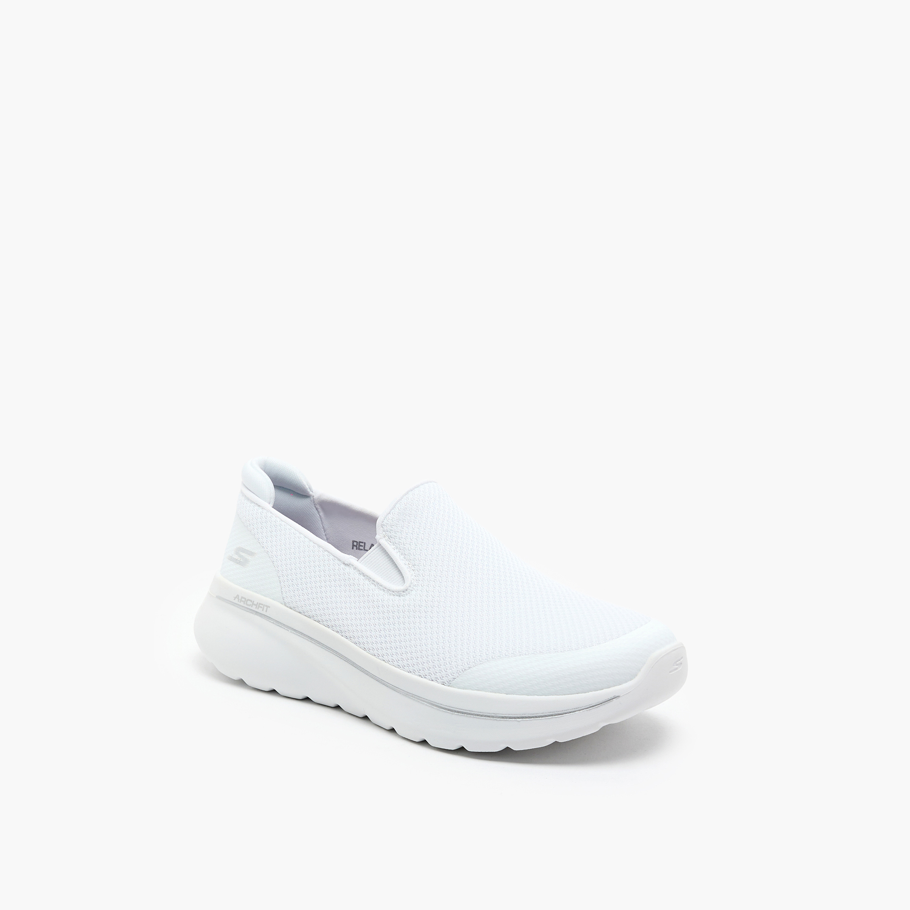Skechers Women's Go Walk Arch Fit N-Joy Slip-On Walking Shoes 125841 | OE-sports-women-shoes-image-2