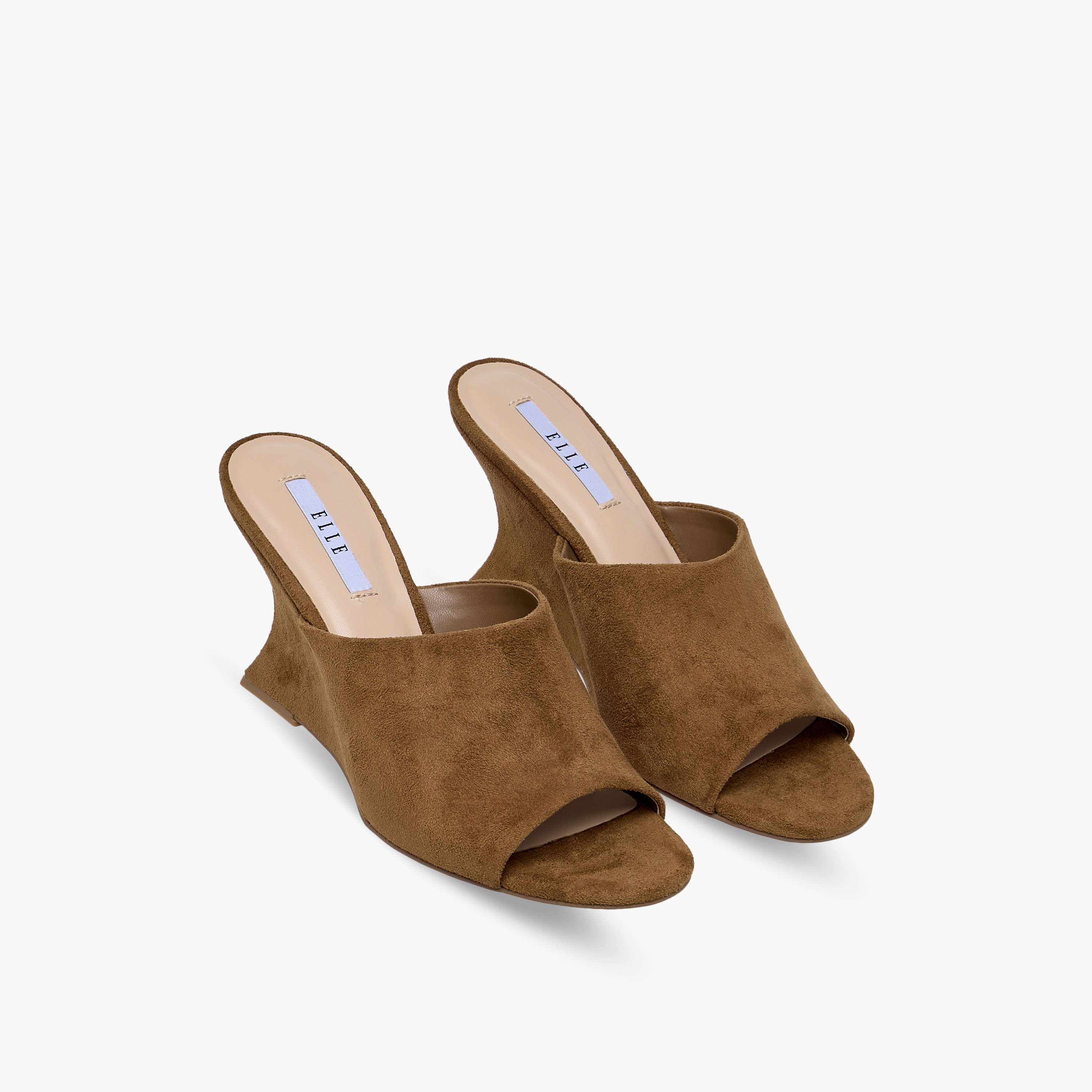 صندل سادة بكعب ويدج للنساء من إيل-women-shoes-sandals-heeled-image-1