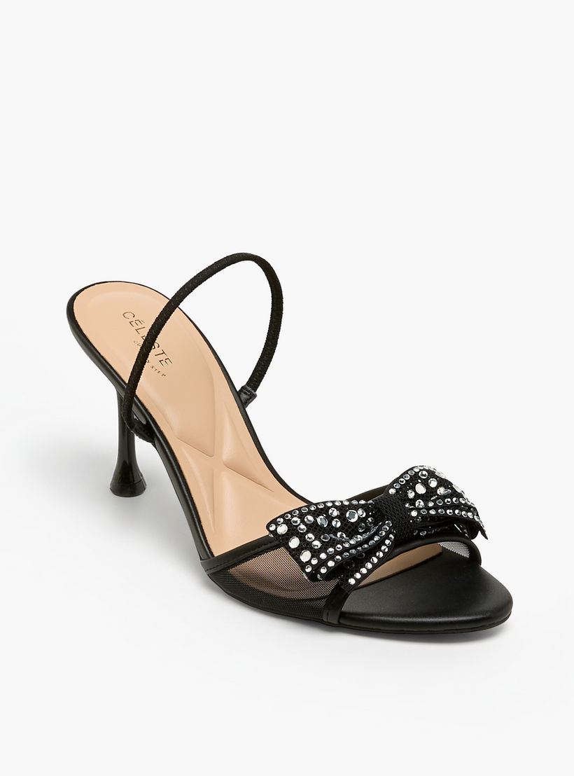 صندل مزين بكعب ستيليتو للنساء من سيليست-women-shoes-sandals-heeled-image-2