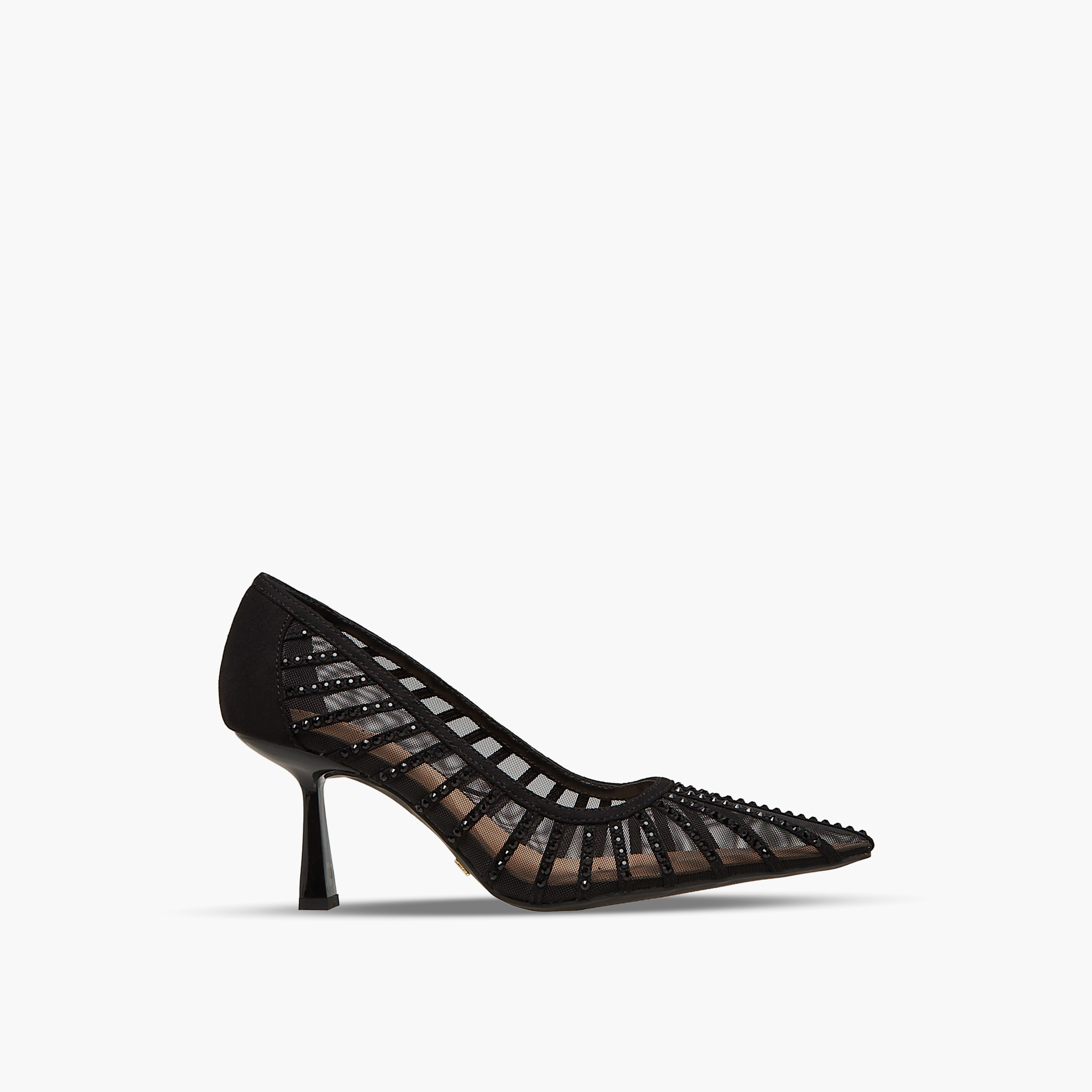 Celeste Women Mesh Embellished Stiletto Heel Pumps-women-shoes-heels-image-3