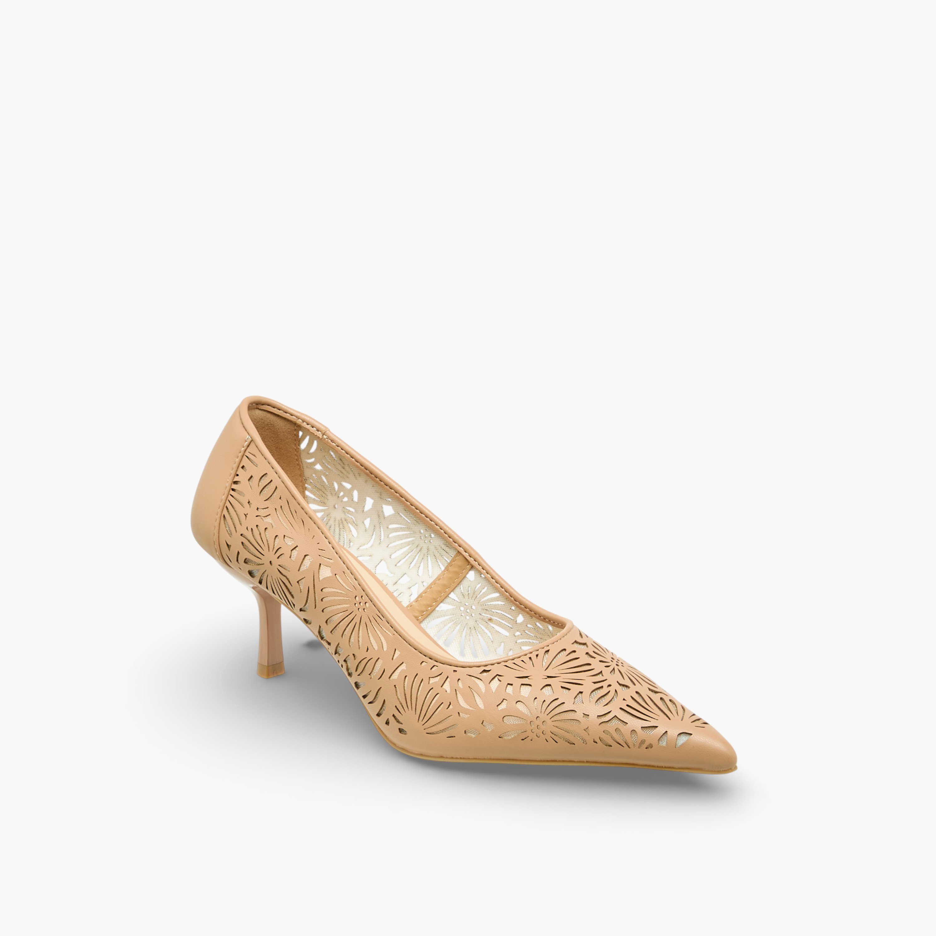 Celeste Women Laser Cut Pumps-women-shoes-heels-image-2