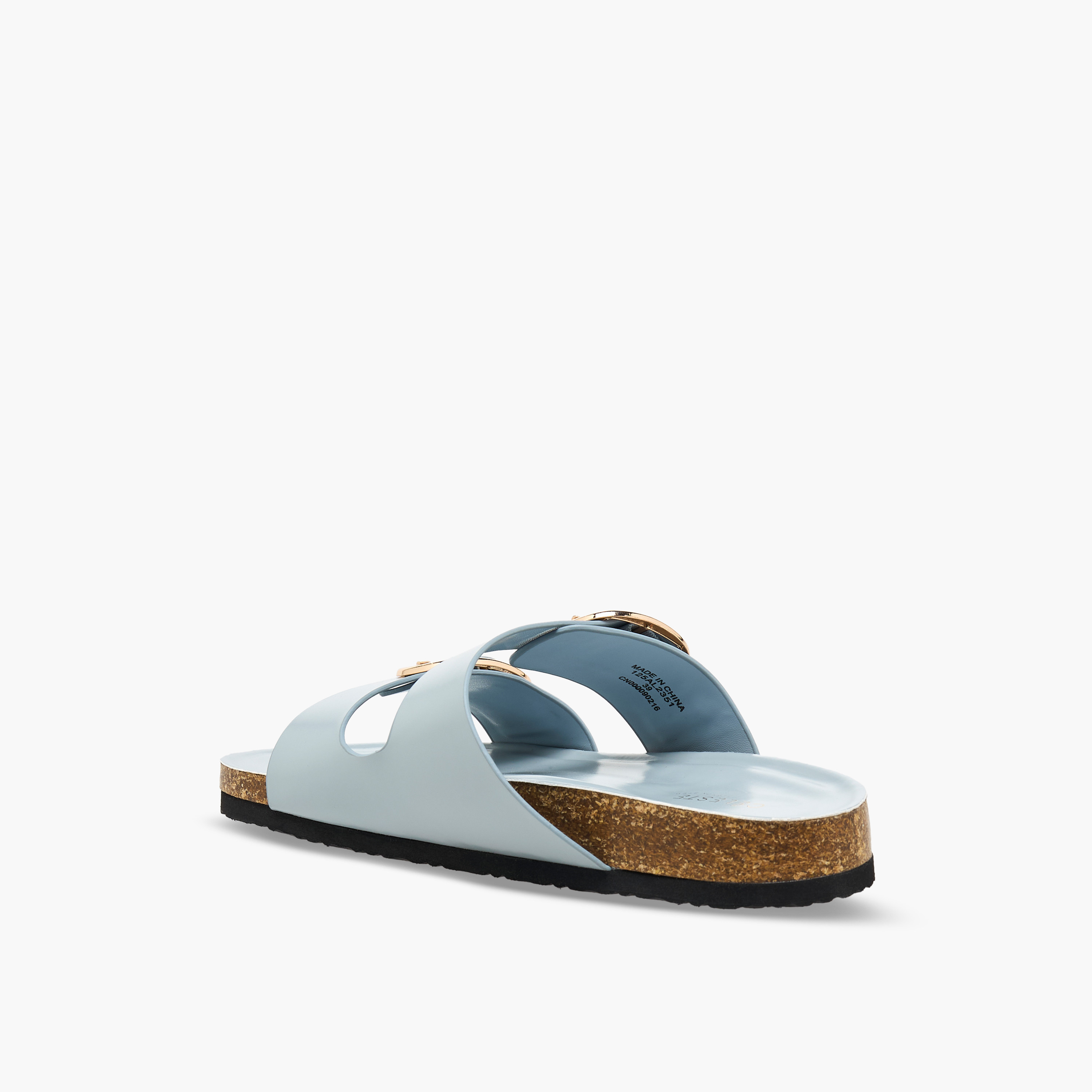 صندل سهل الارتداء بتفاصيل إبزيم للنساء من سيليست-women-shoes-sandals-flats-image-5