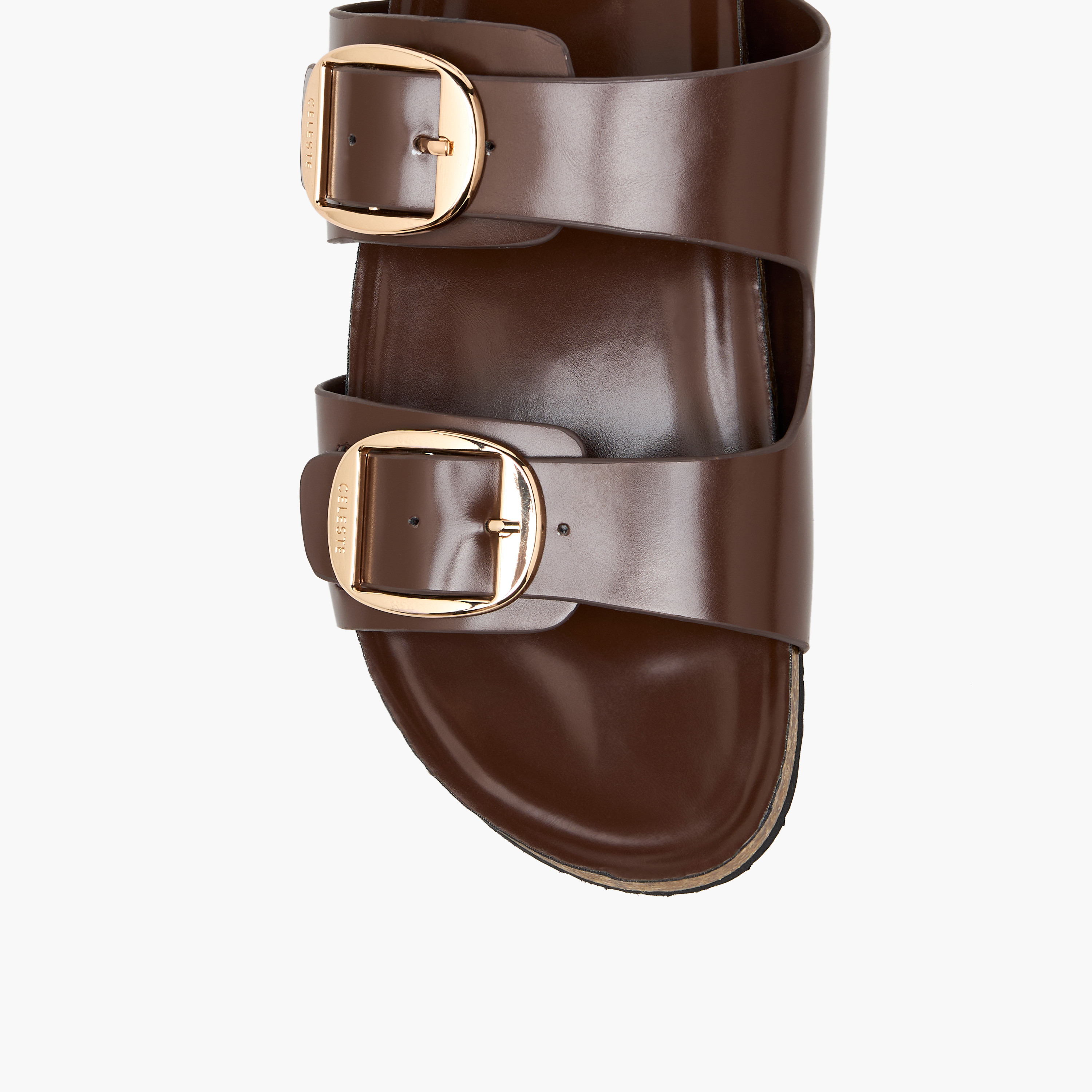 Celeste Women Buckle Detail Slide Sandals-women-shoes-sandals-flats-image-6