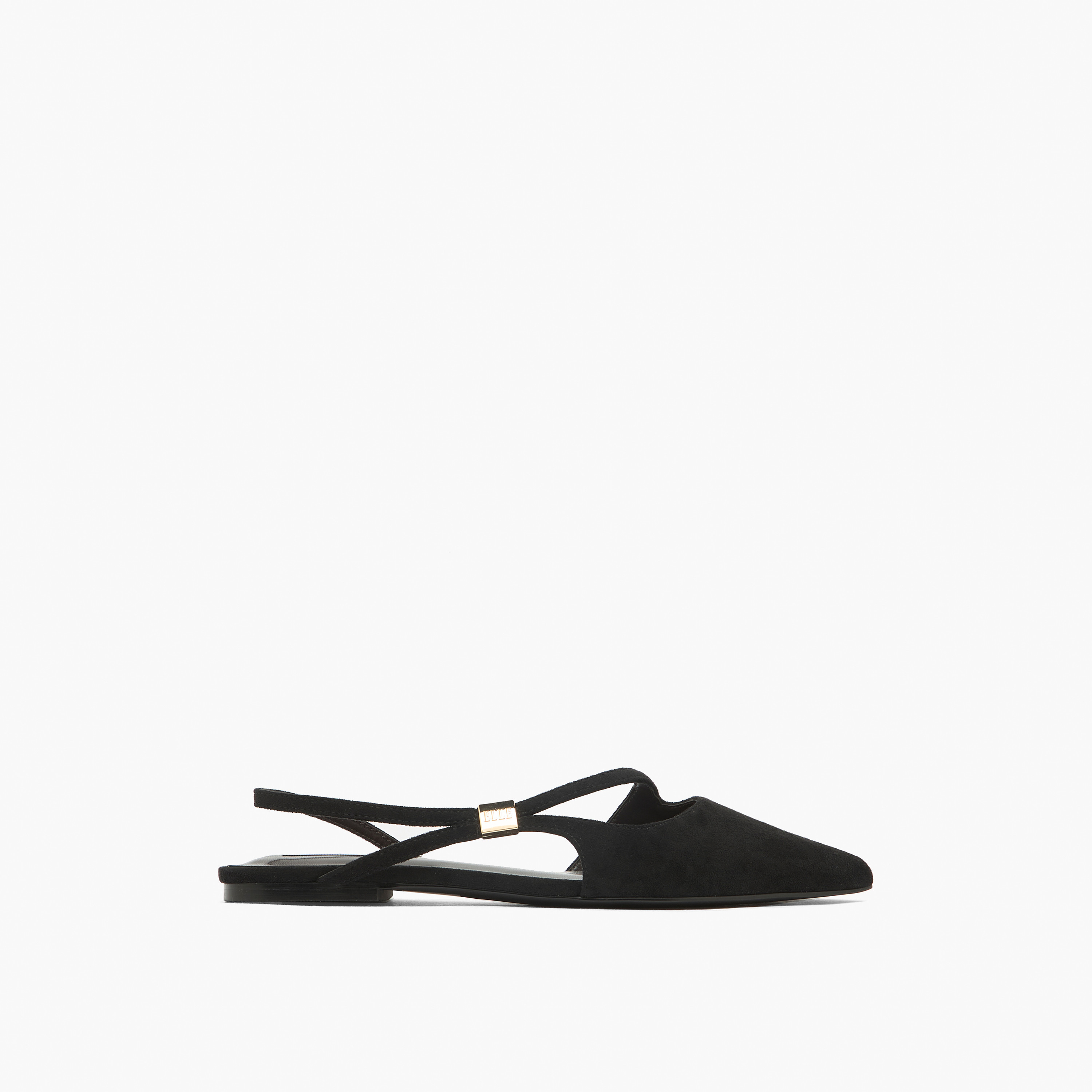 حذاء بمقدمة مدببة وحزام خلفي للنساء من إيل-women-shoes-ballerinas-image-3