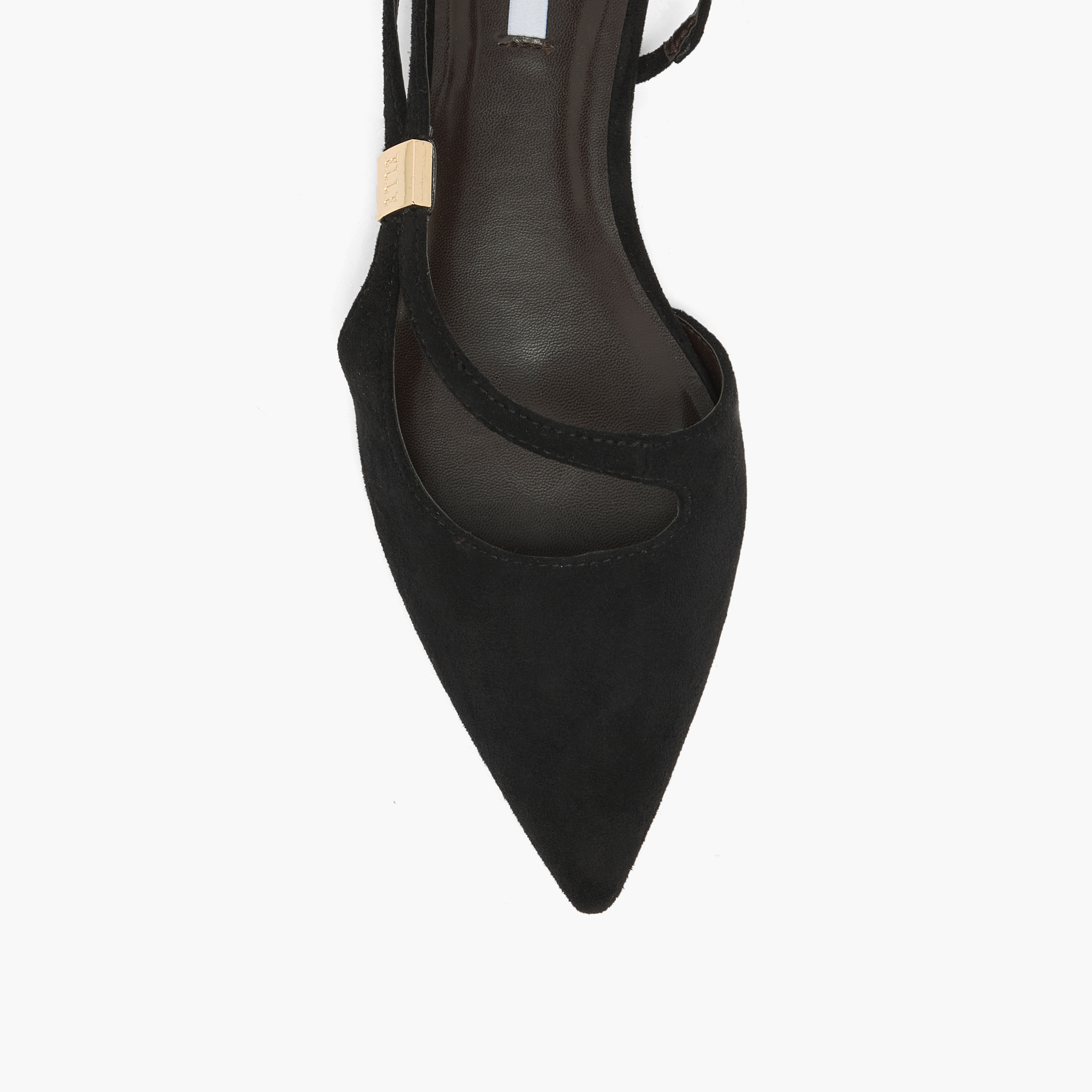 حذاء بمقدمة مدببة وحزام خلفي للنساء من إيل-women-shoes-ballerinas-image-4