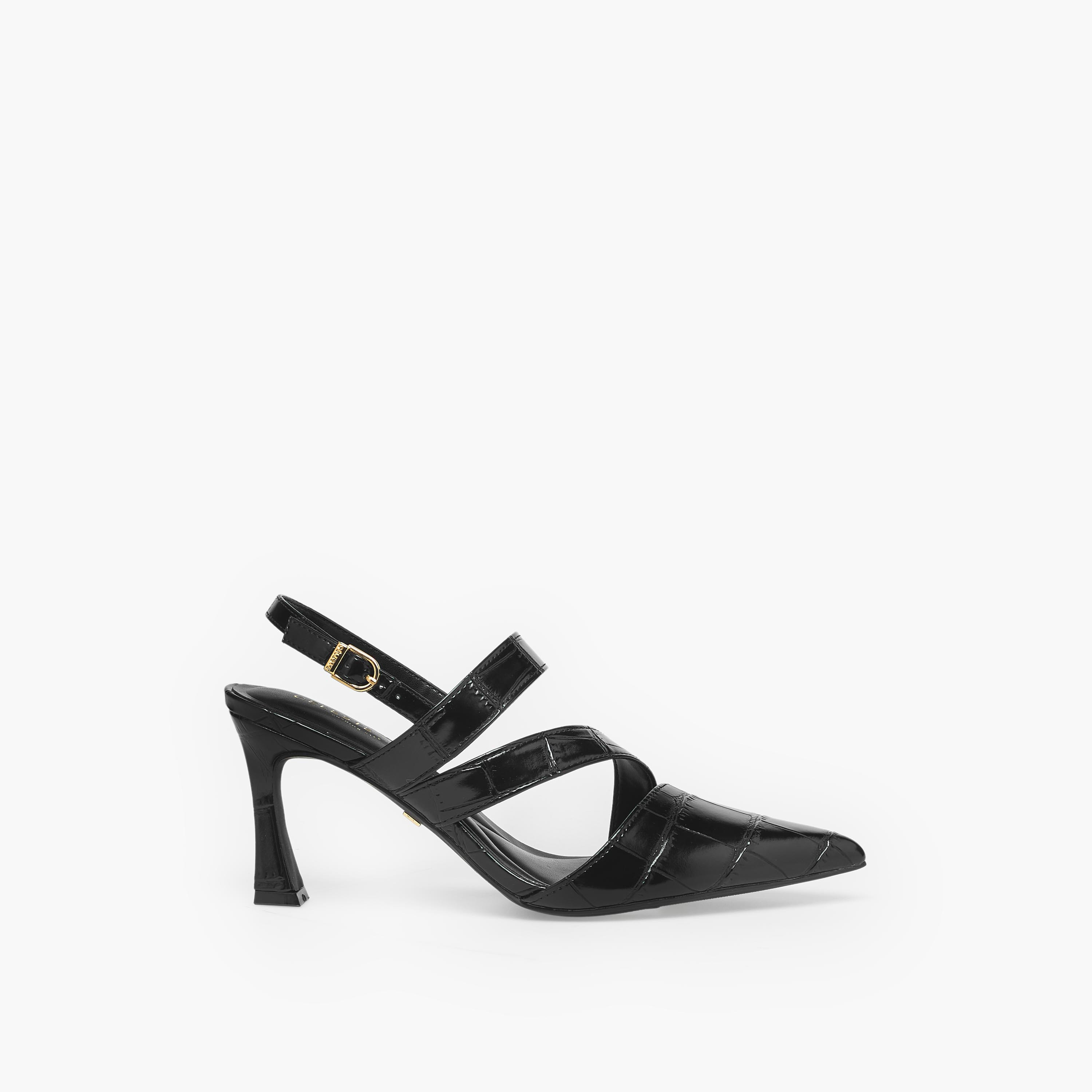 صندل بكعب ستيليتو ومقدمة مدببة بارزة الملمس من سيليست-women-shoes-sandals-heeled-image-3