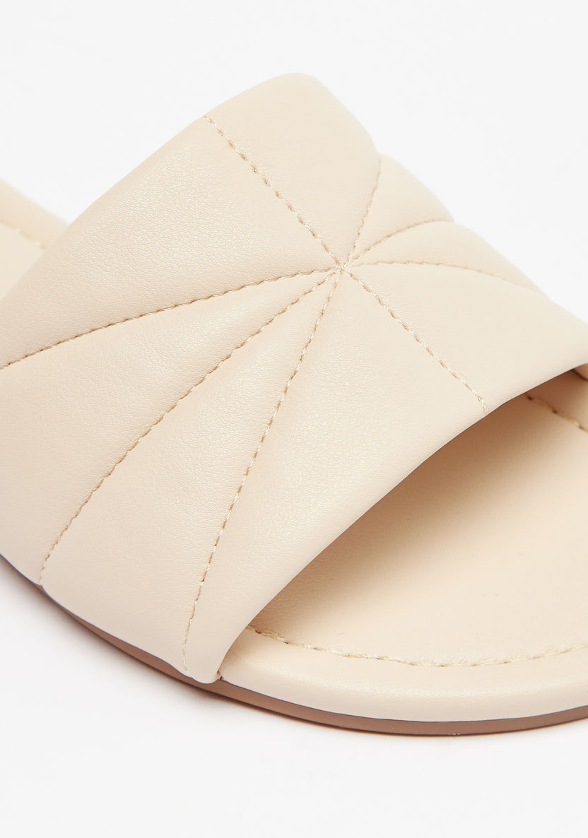 Celeste Women's Quilted Slip-On Slides-Women%27s Flat Sandals-image-4