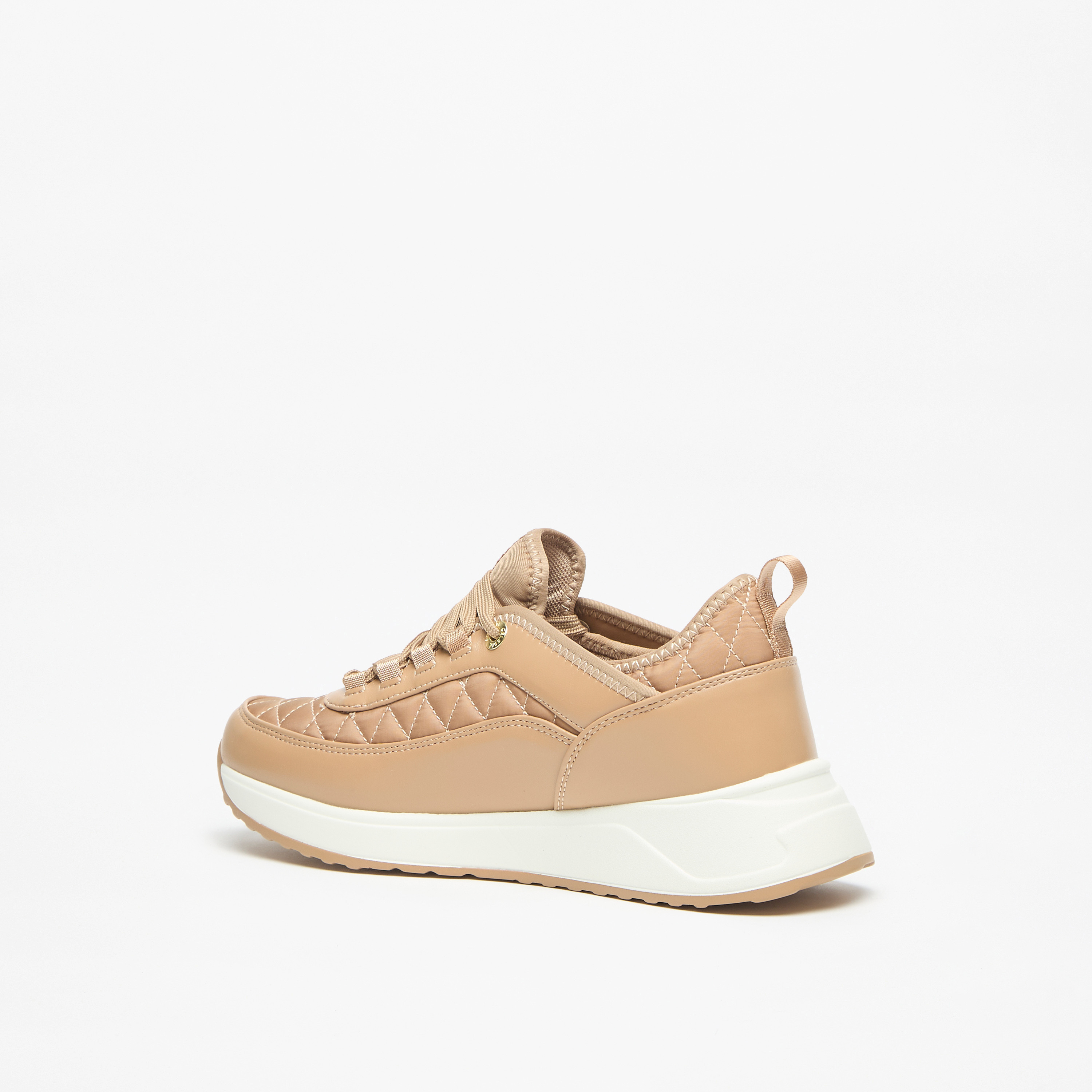 Celeste Women's Quilted Sneakers with Lace-Up Closure-women-shoes-sneakers-image-12