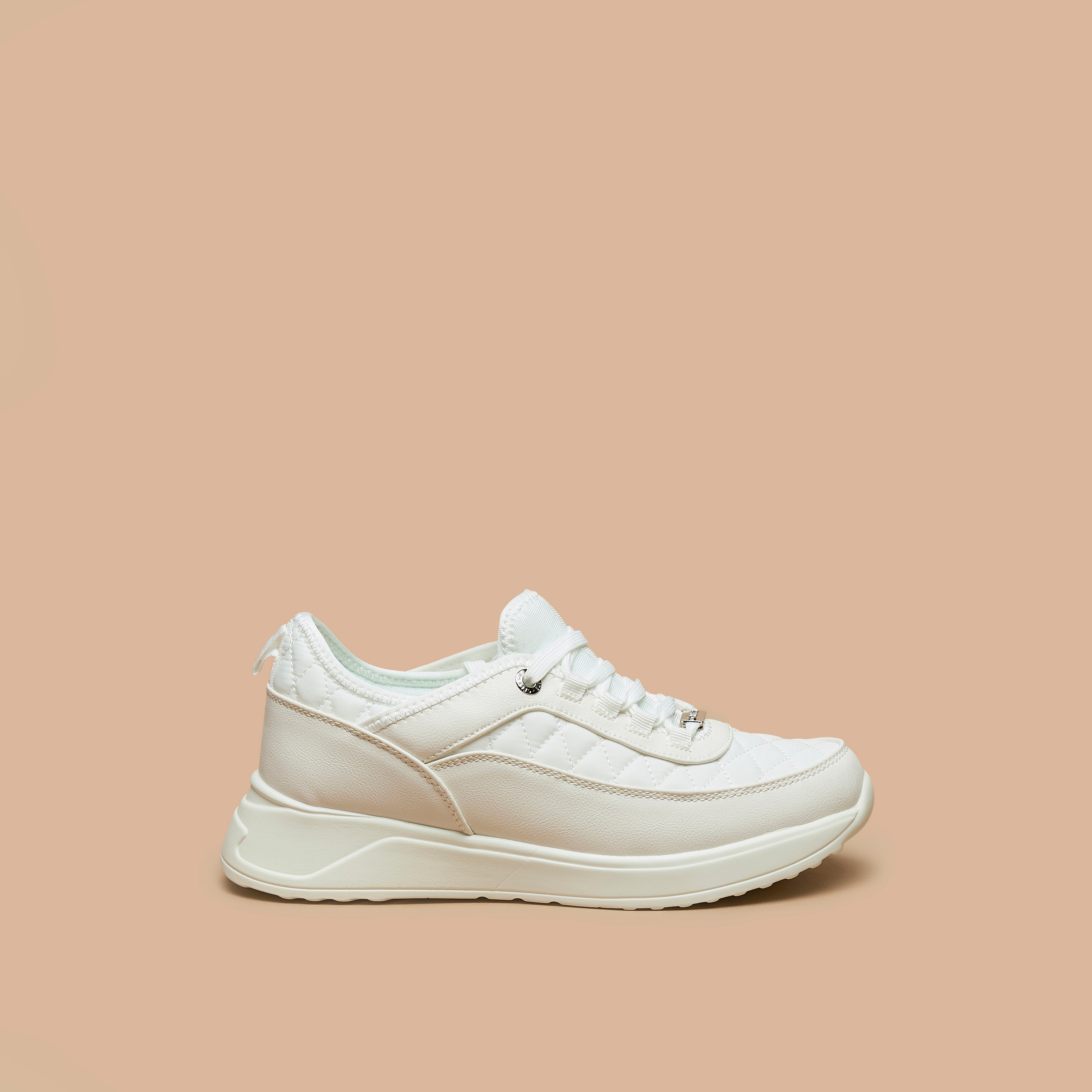 Celeste Women's Quilted Sneakers with Lace-Up Closure-women-shoes-sneakers-image-3