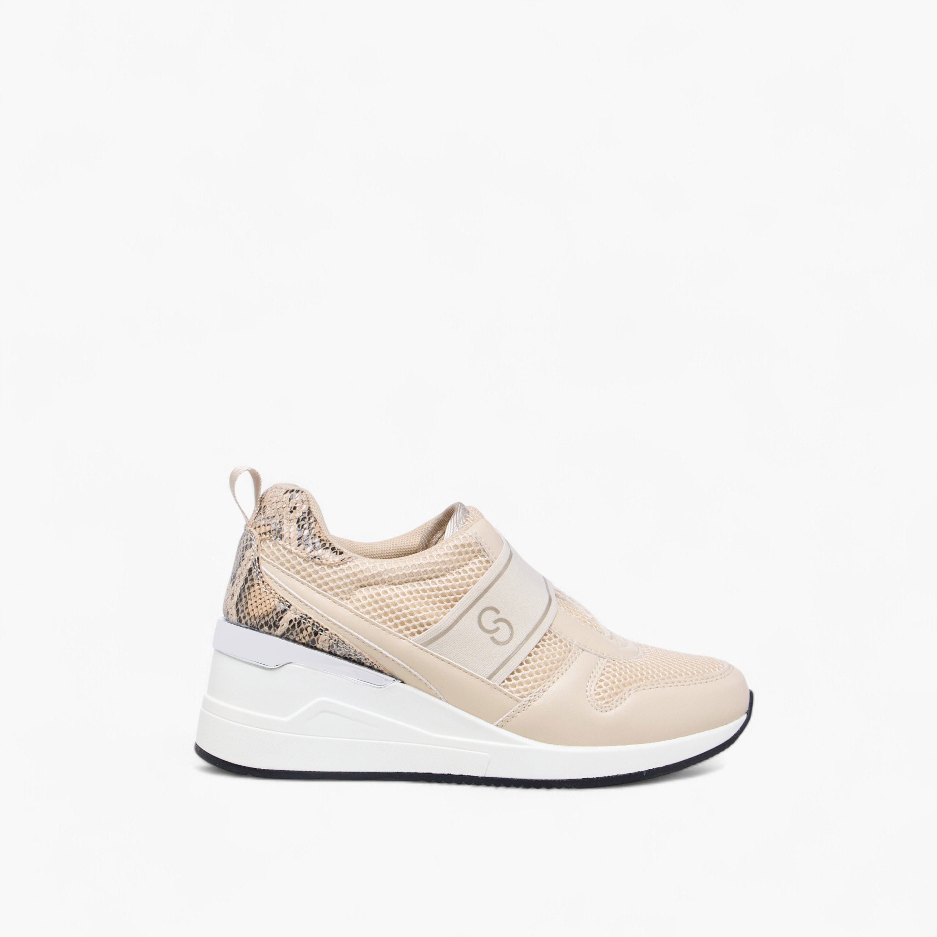 Celeste Women's Panelled Slip-On Wedge Heeled Sneakers-women-shoes-sneakers-image-4