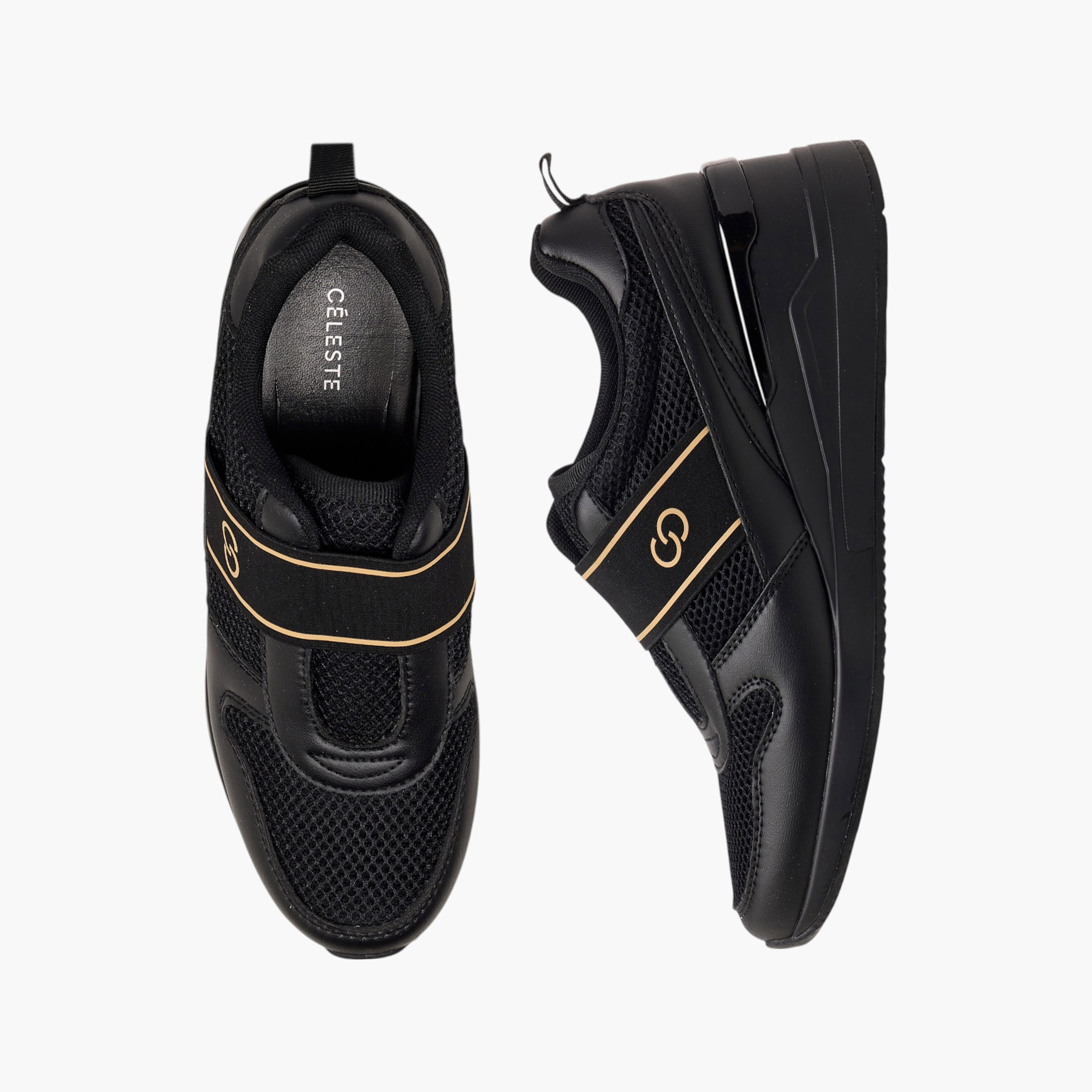 حذاء سنيكرز سهل الارتداء بألواح وكعب ويدج للنساء من سيليست-women-shoes-sneakers-image-1