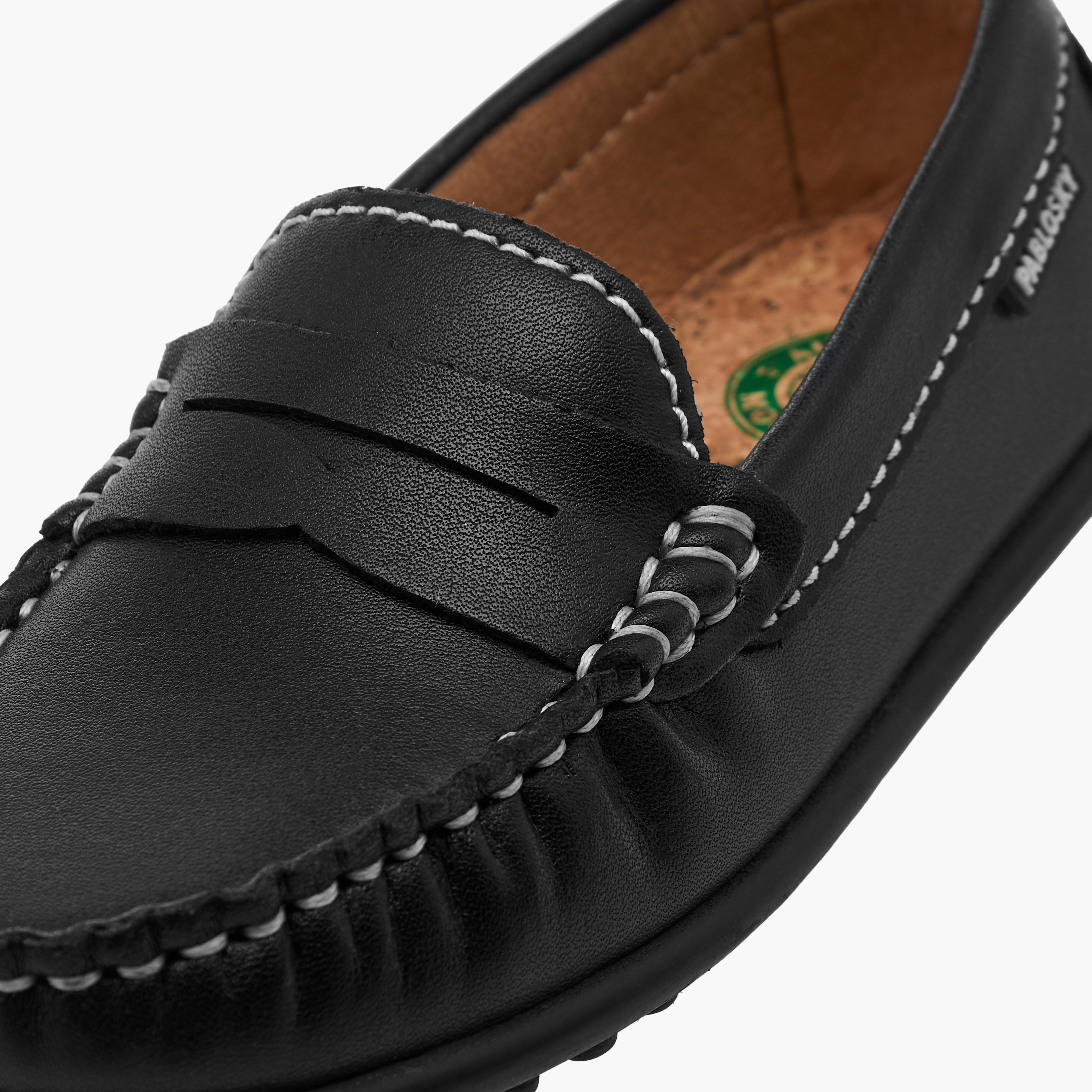 Pablosky Boys' Solid Slip-On Loafers-boys-shoes-loafers-image-4