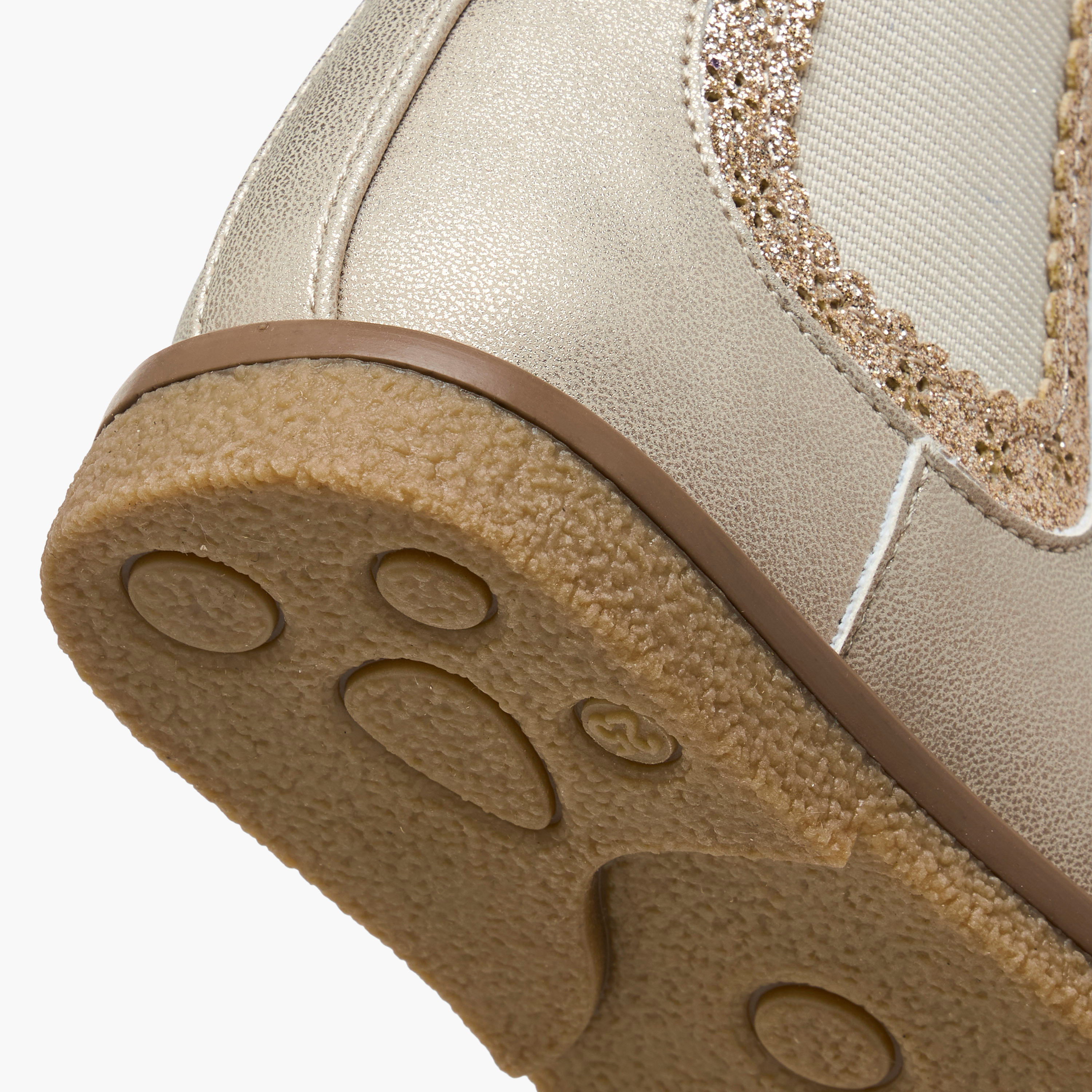 Juniors Cutout Detail Ankle Boots with Zip Closure-girls-shoes-boots-image-5