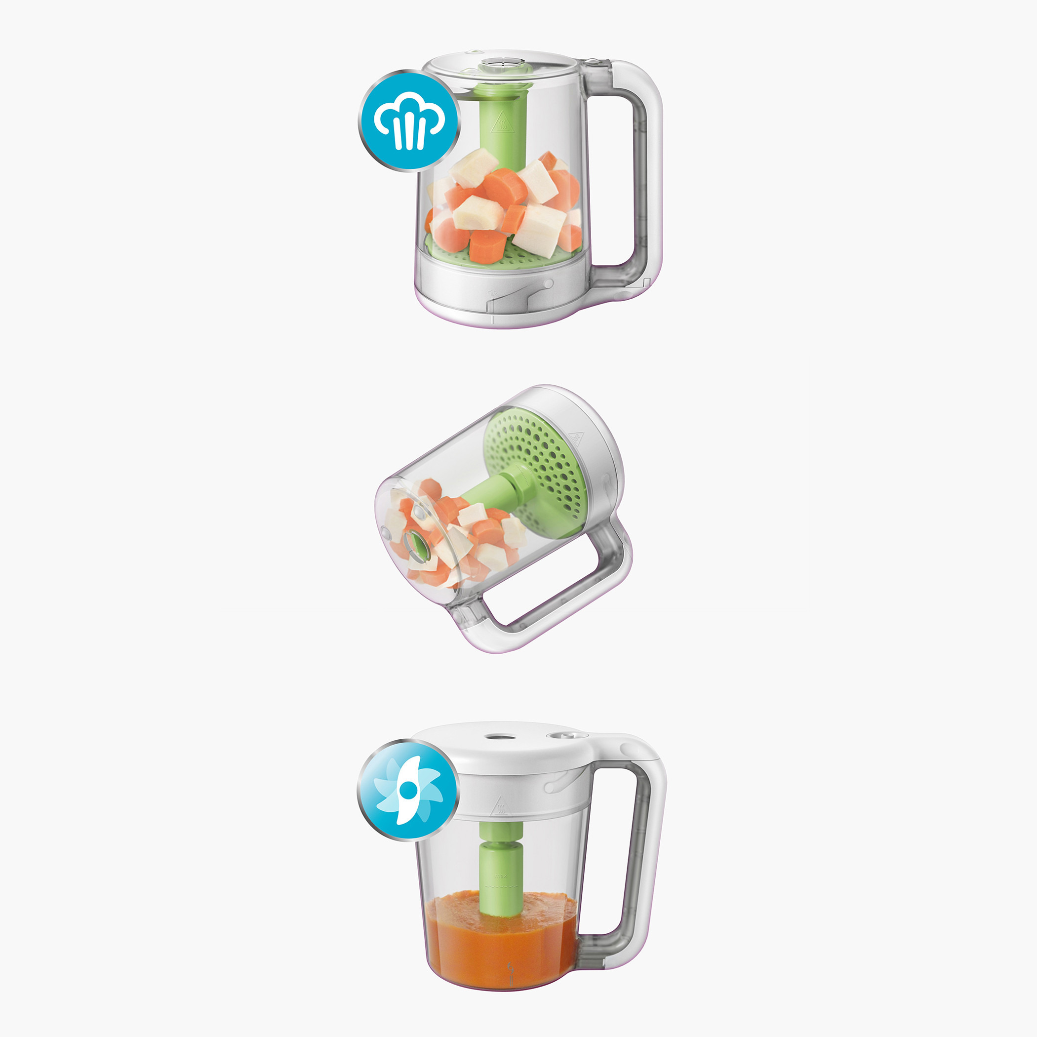 Philips Avent 2-in-1 Healthy Baby Food Maker-baby-feeding-babyfoodprocessors-image-8