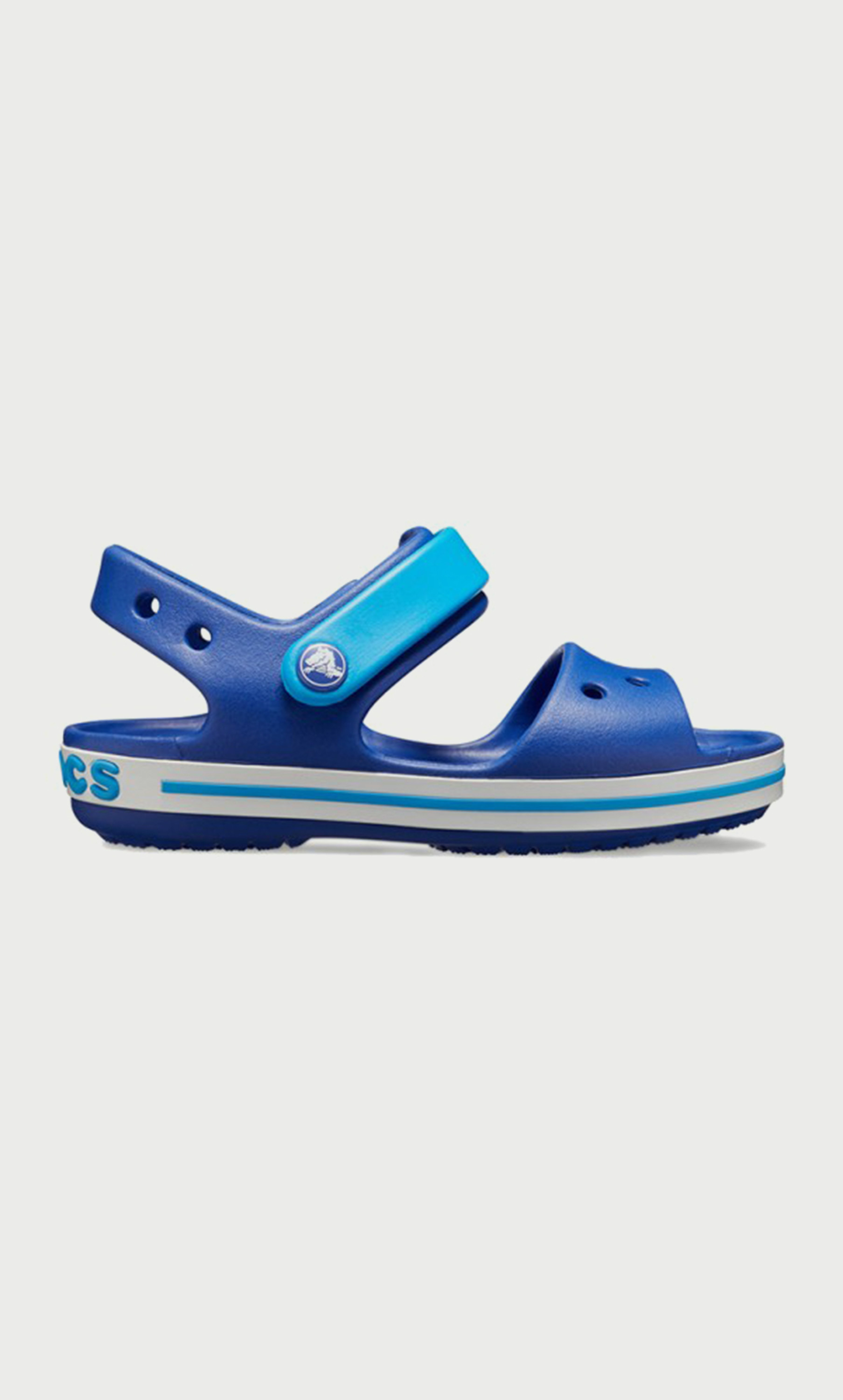 12856-4BX صندل كروكس للأطفال بتفاصيل فتحات-girls-shoes-sandals-image-2