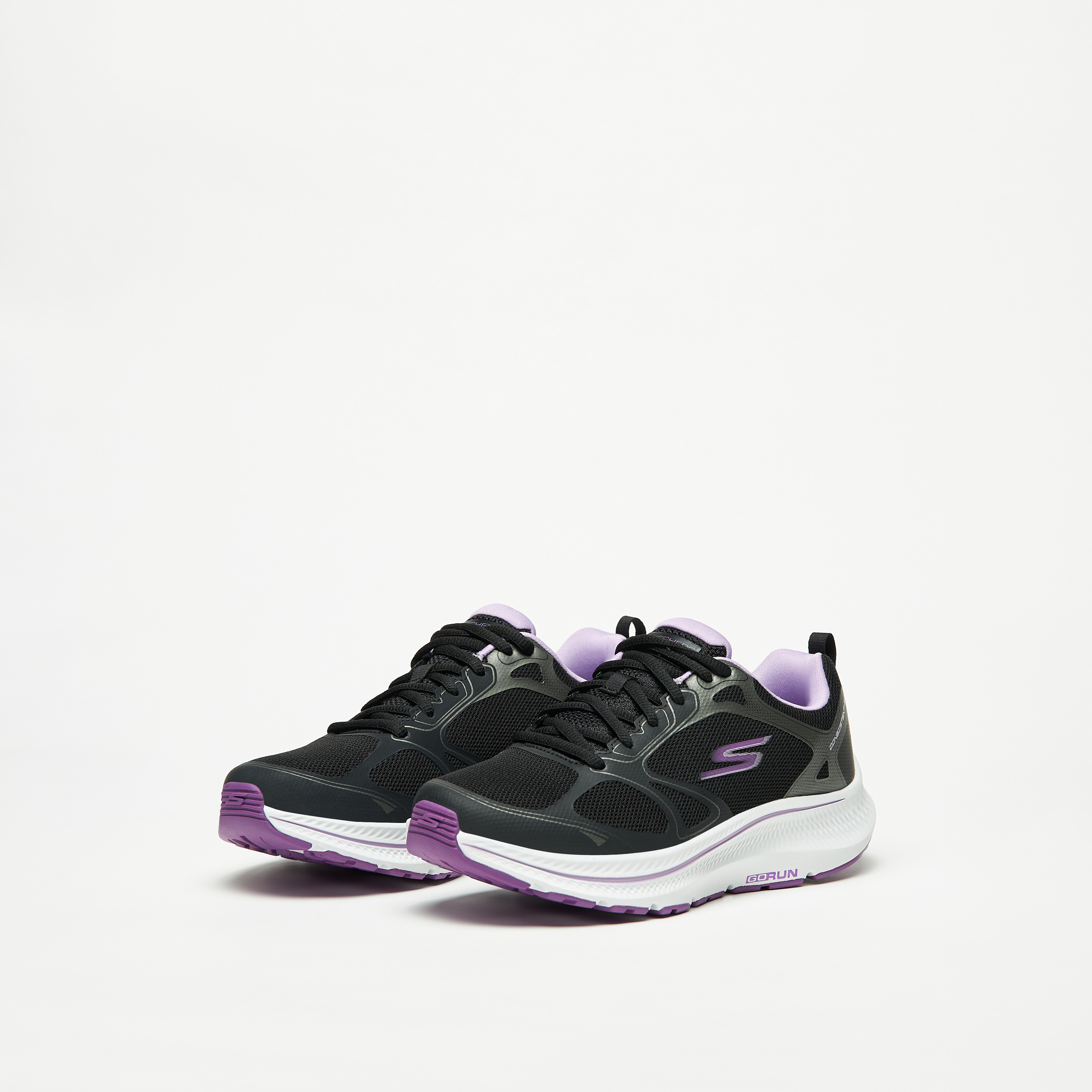 Skechers Go Run Consistent 2.0 Women Memory Foam Running Shoes 128608-BKPR | OE-sports-women-shoes-image-2