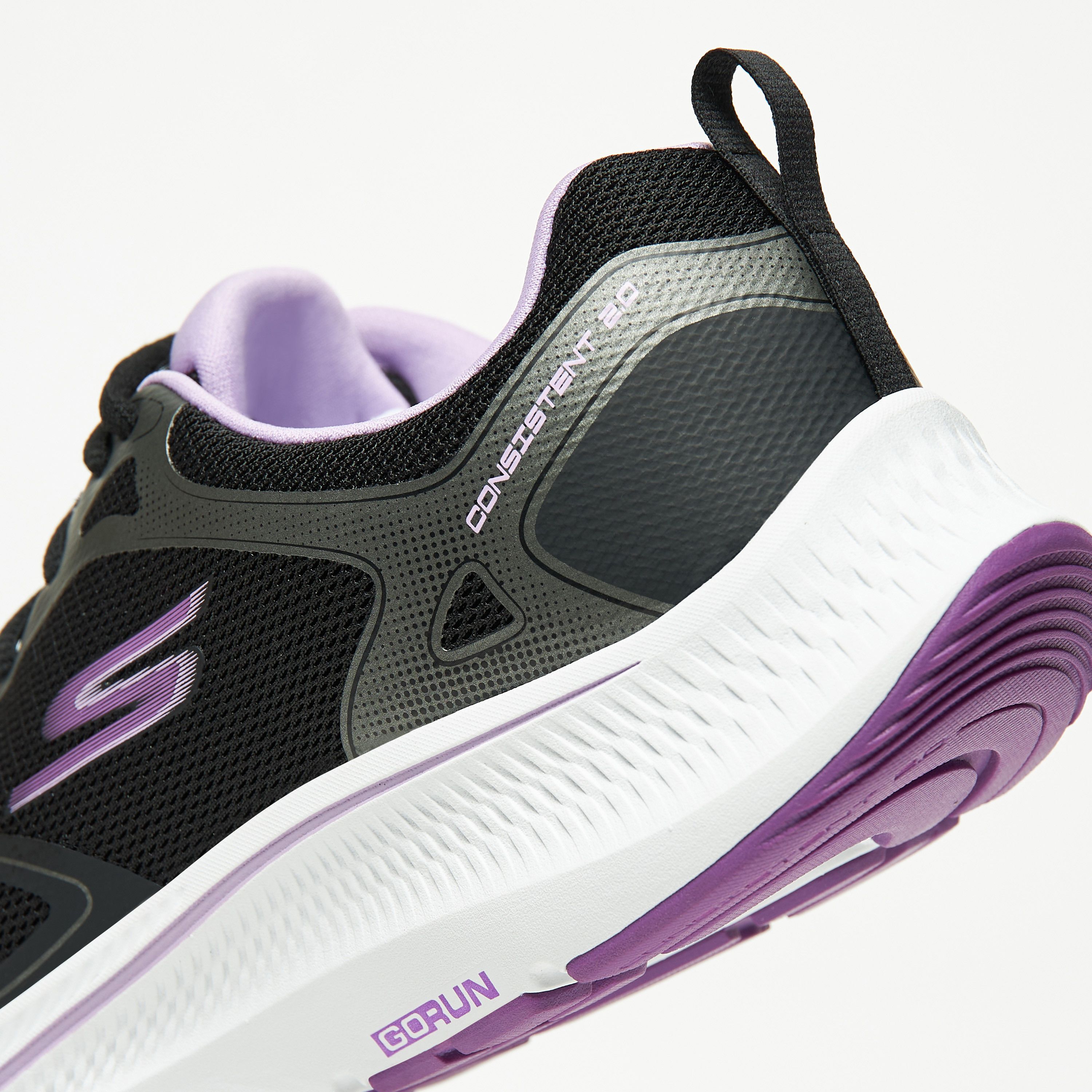 Skechers Go Run Consistent 2.0 Women Memory Foam Running Shoes 128608-BKPR | OE-sports-women-shoes-image-8