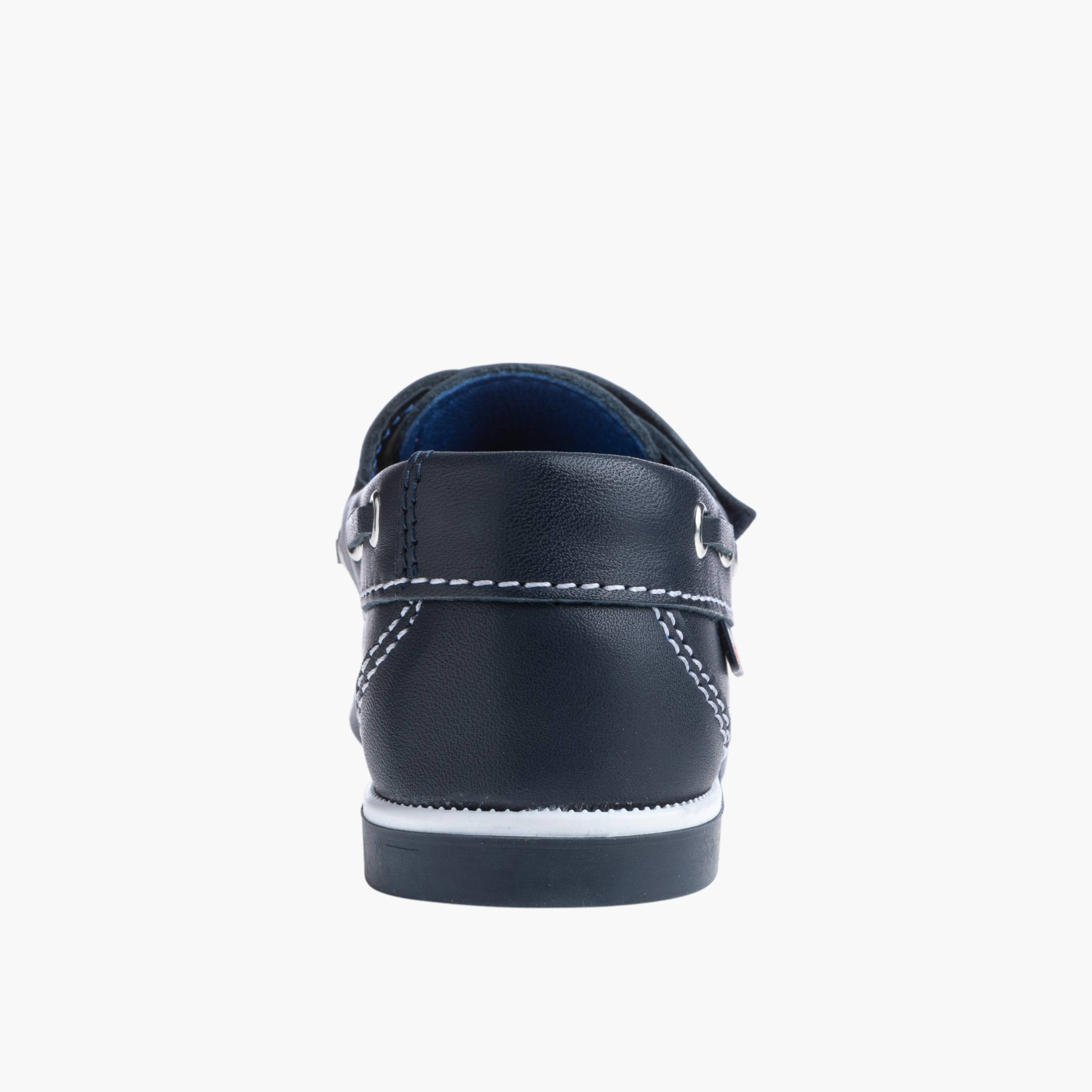 Pablosky Boys' Solid Loafers with Hook & Loop Closure-boys-shoes-loafers-image-3