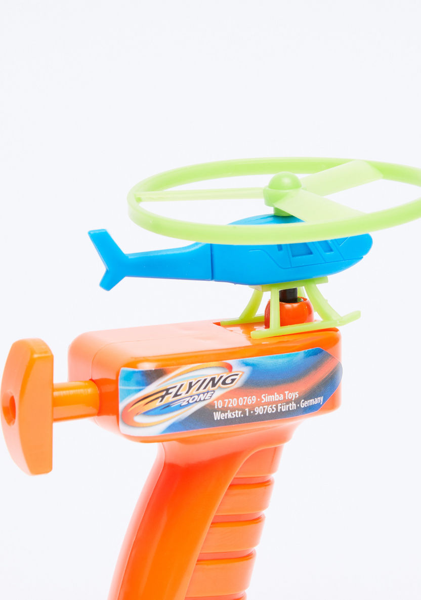 Simba 3-Piece Flying Zone Toy Shooter and Sky Copter Set-Scooters and Vehicles-image-1