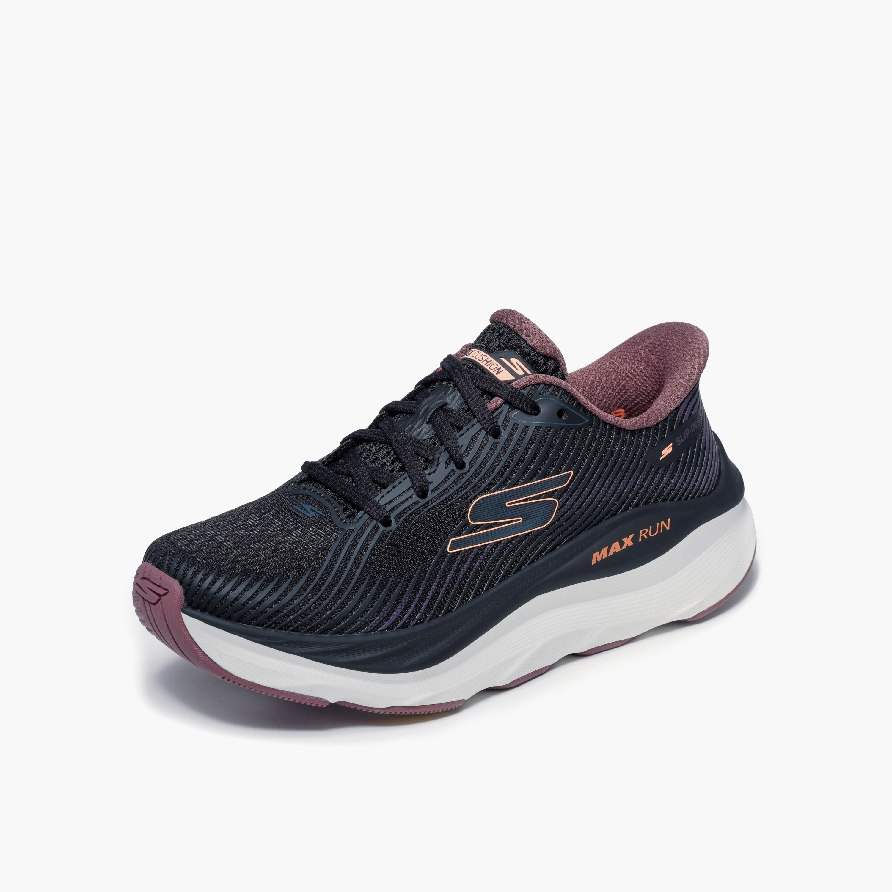 Skechers Women MAX RUN Slip-On Running Sports Shoes-women-shoes-sneakers-image-3