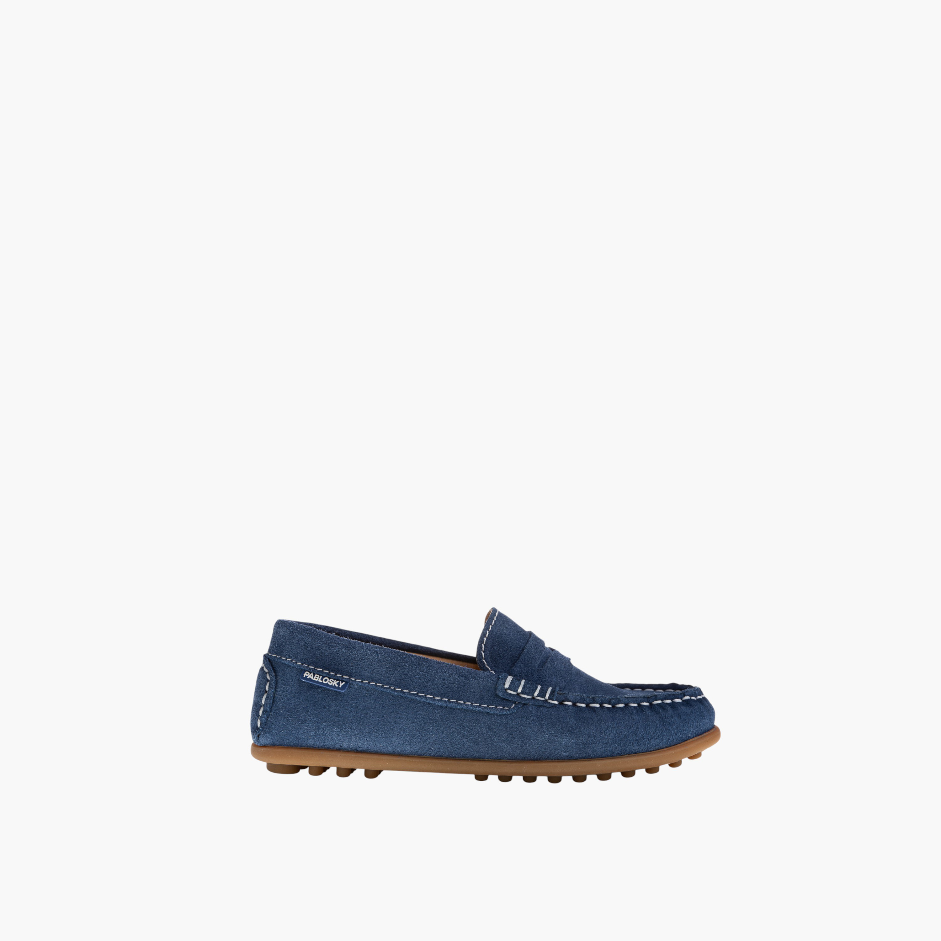 Pablosky Boys' Solid Slip-On Loafers-boys-shoes-loafers-image-2