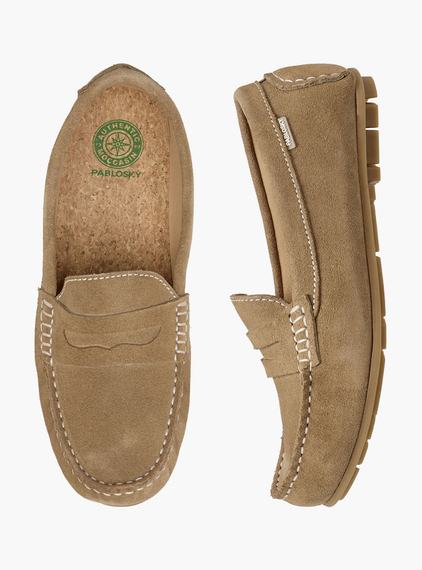 حذاء لوفر جلد سهل الارتداء للأولاد من بابلوسكي-boys-shoes-loafers-image-1