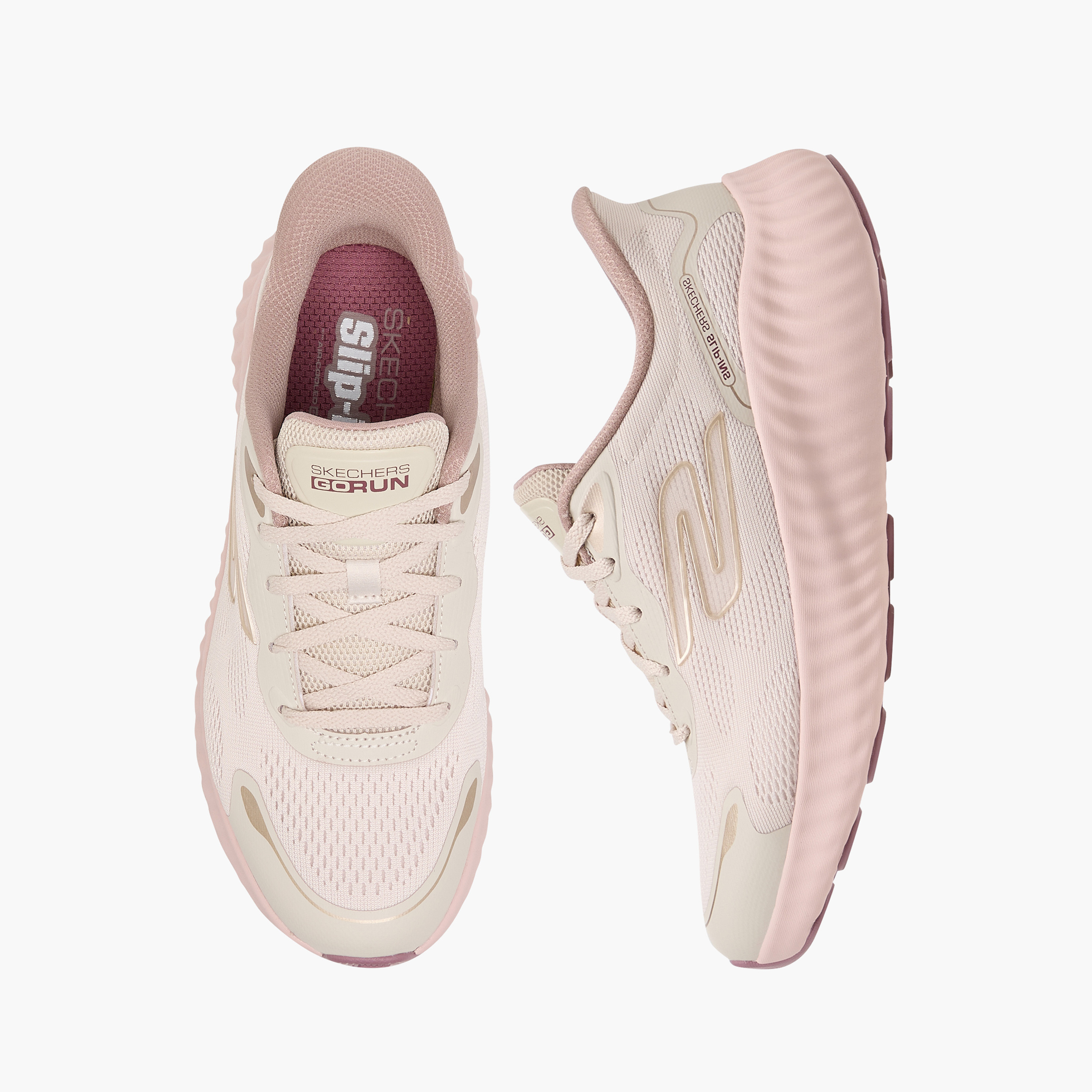 Skechers Women's Go Run Now Bungee Lace Running Shoes 129369 | OE-sports-women-shoes-image-1