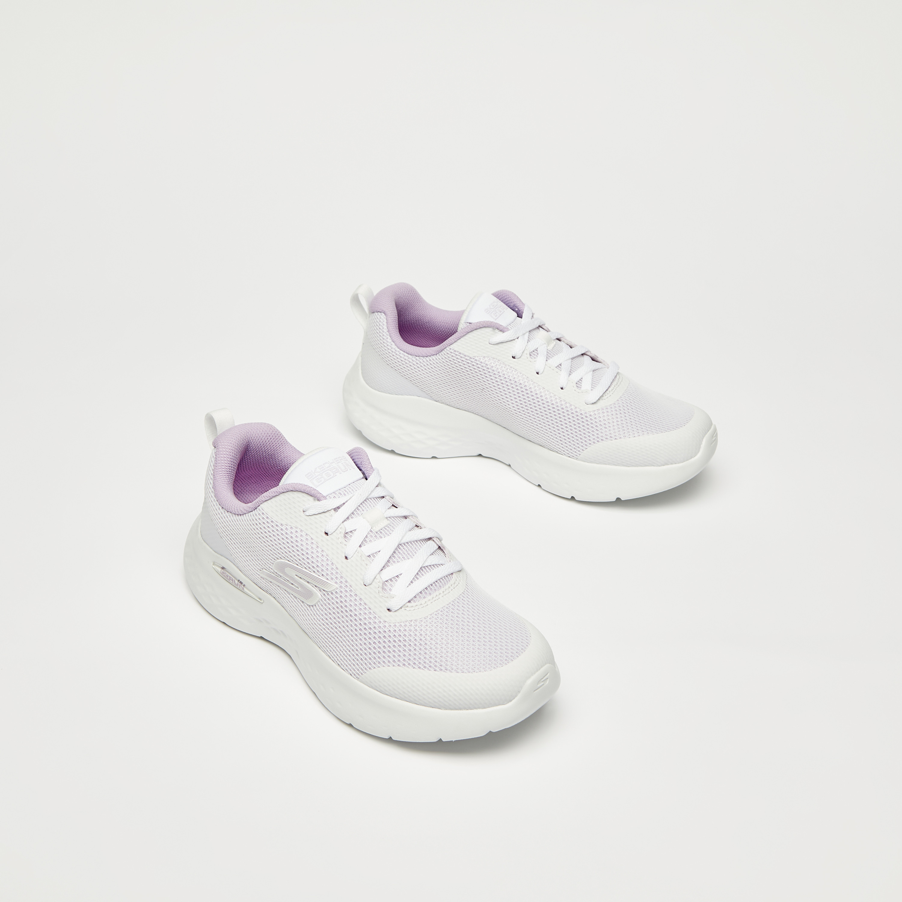 حذاء سكيتشرز ذو جو رن لايت برباط للنساء 129441 | OE-sports-women-shoes-image-12