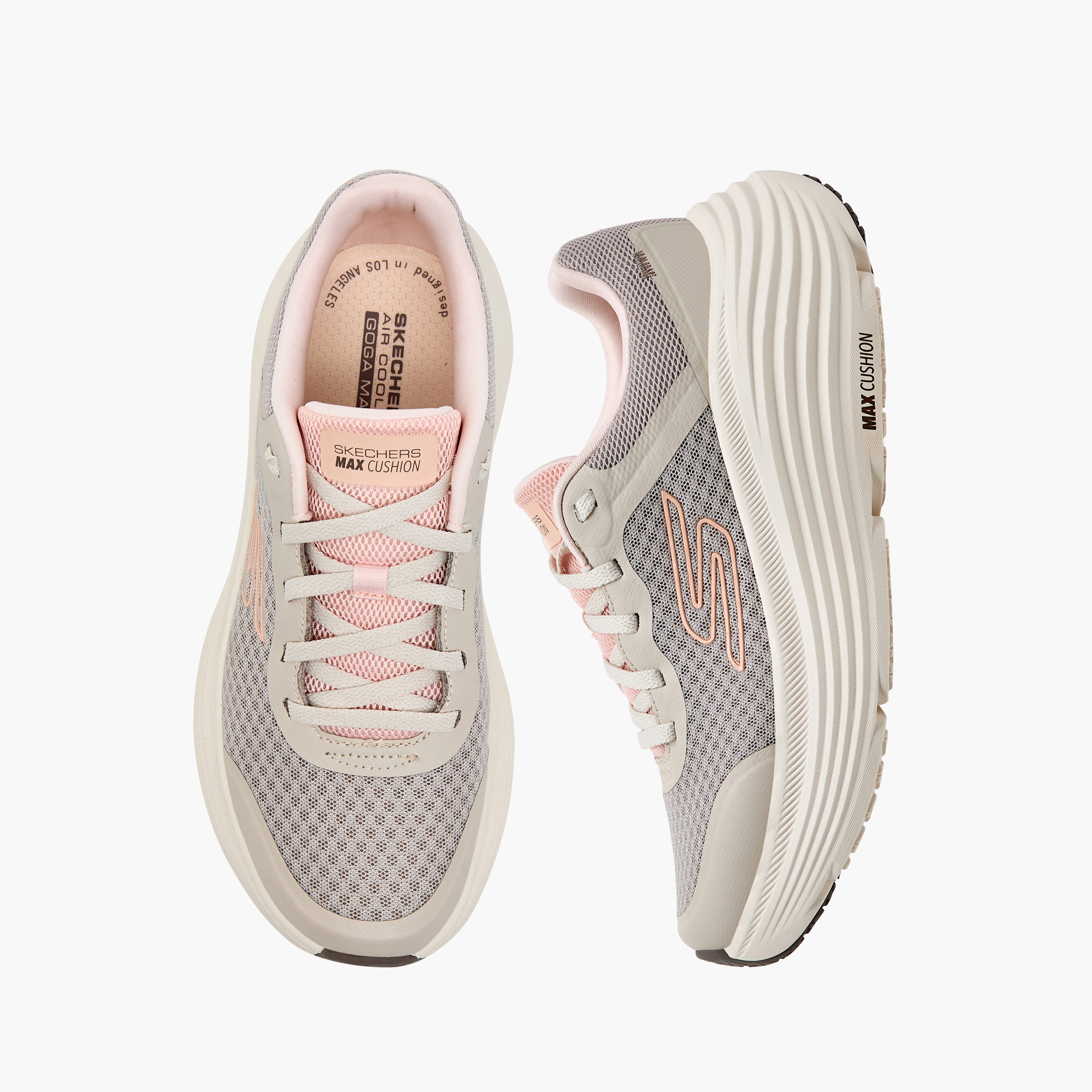 سكيتشرز - حذاء تدريب برباط ماكس كوشينيج انديفاور - للنساء-women-shoes-sneakers-image-11