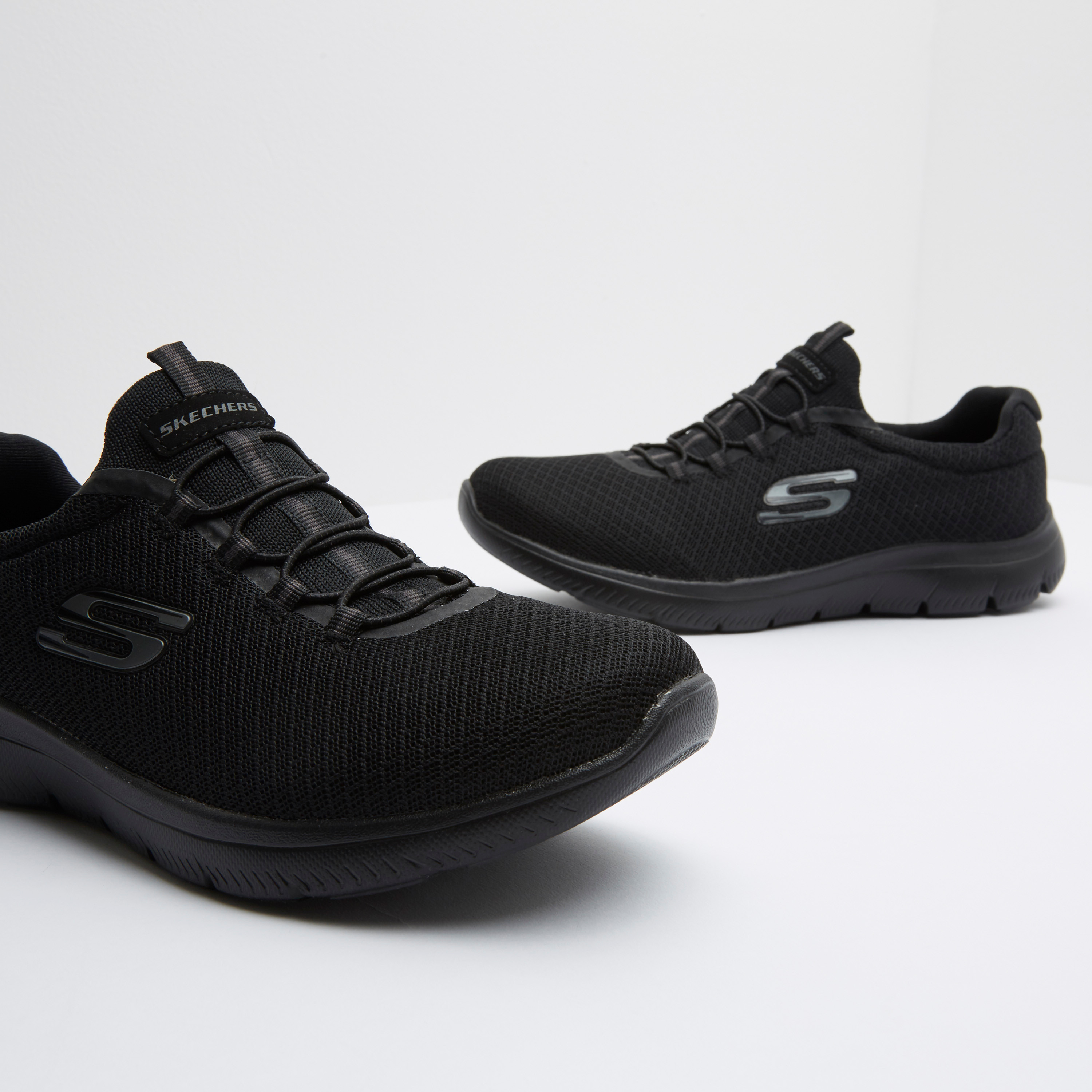 حذاء مشي سهل الارتداء بارز الملمس بشريطة سحب من سكتشرز-sports-women-shoes-image-5