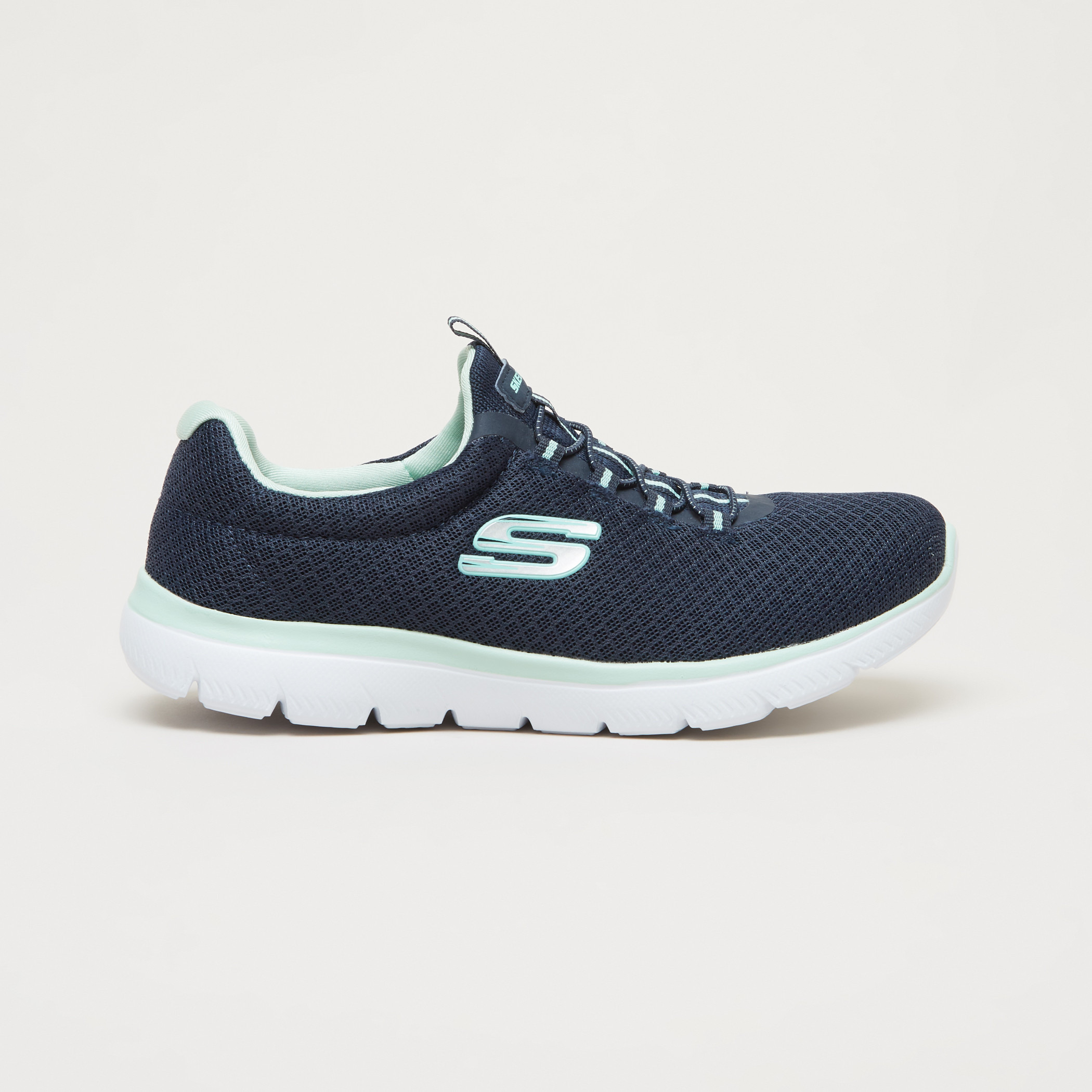 Skechers Textured Running Shoes-sports-women-shoes-image-1