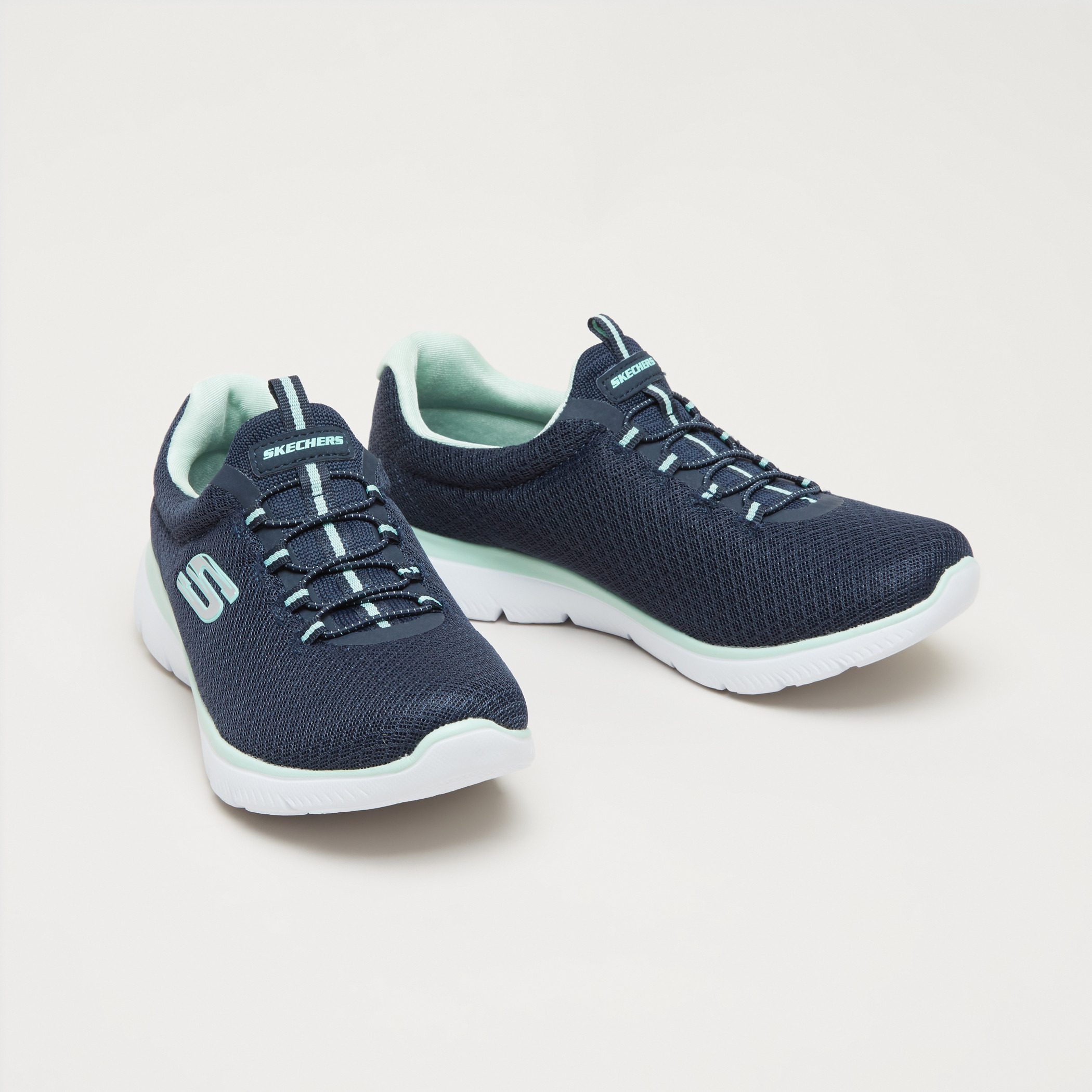Skechers Textured Running Shoes-sports-women-shoes-image-2