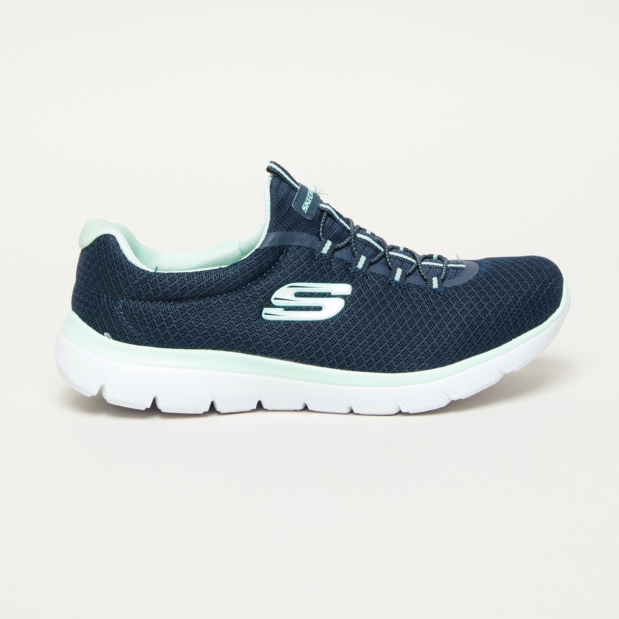 حذاء جري سهل الارتداء بارز الملمس بلسان سحب من سكتشرز-sports-women-shoes-image-1