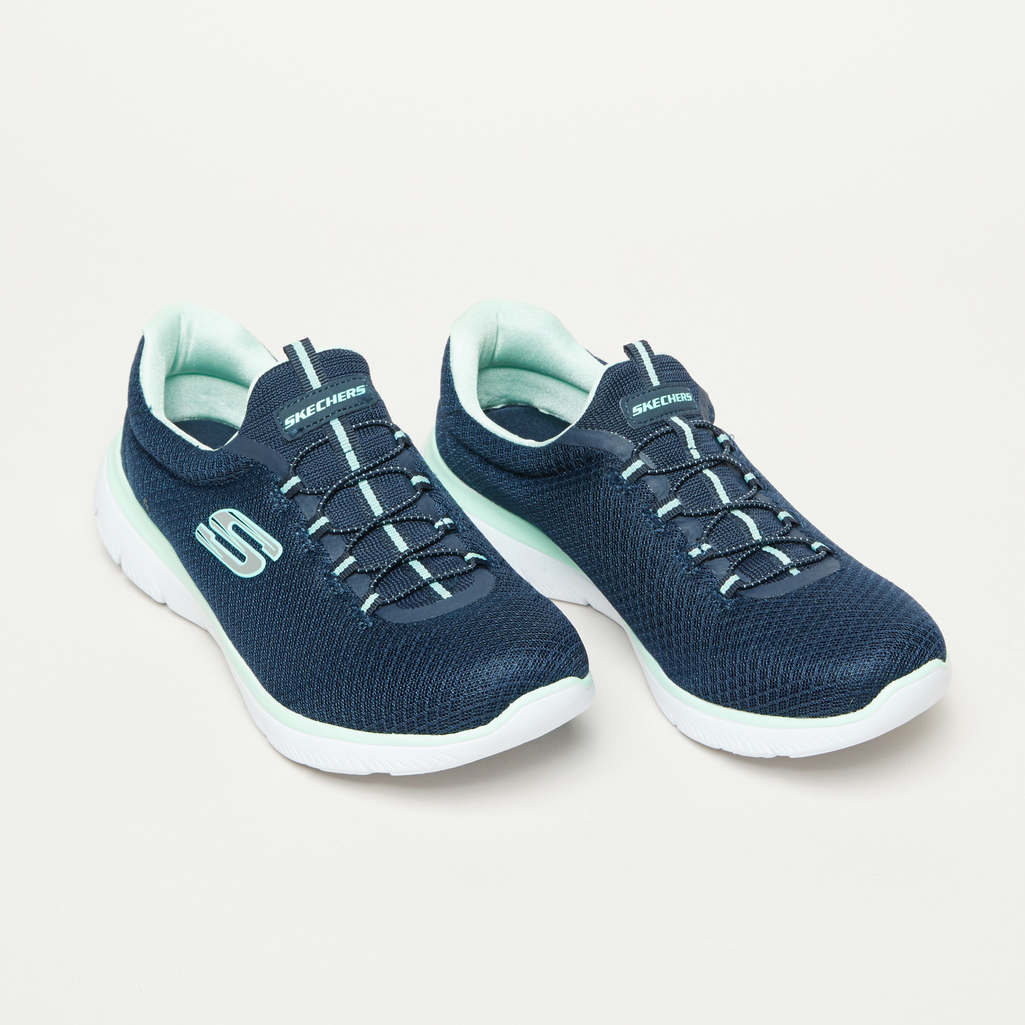 حذاء جري سهل الارتداء بارز الملمس بلسان سحب من سكتشرز-sports-women-shoes-image-2
