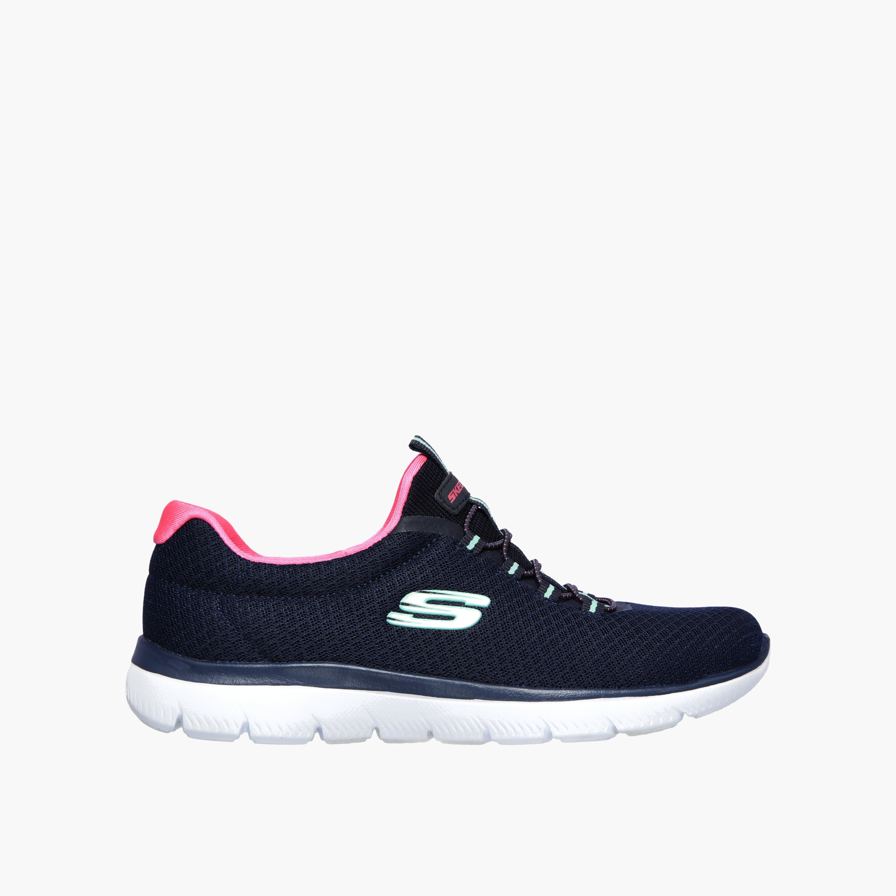 Skechers Women SUMMITS Textured Slip-On Sports Shoes-women-shoes-sneakers-image-1