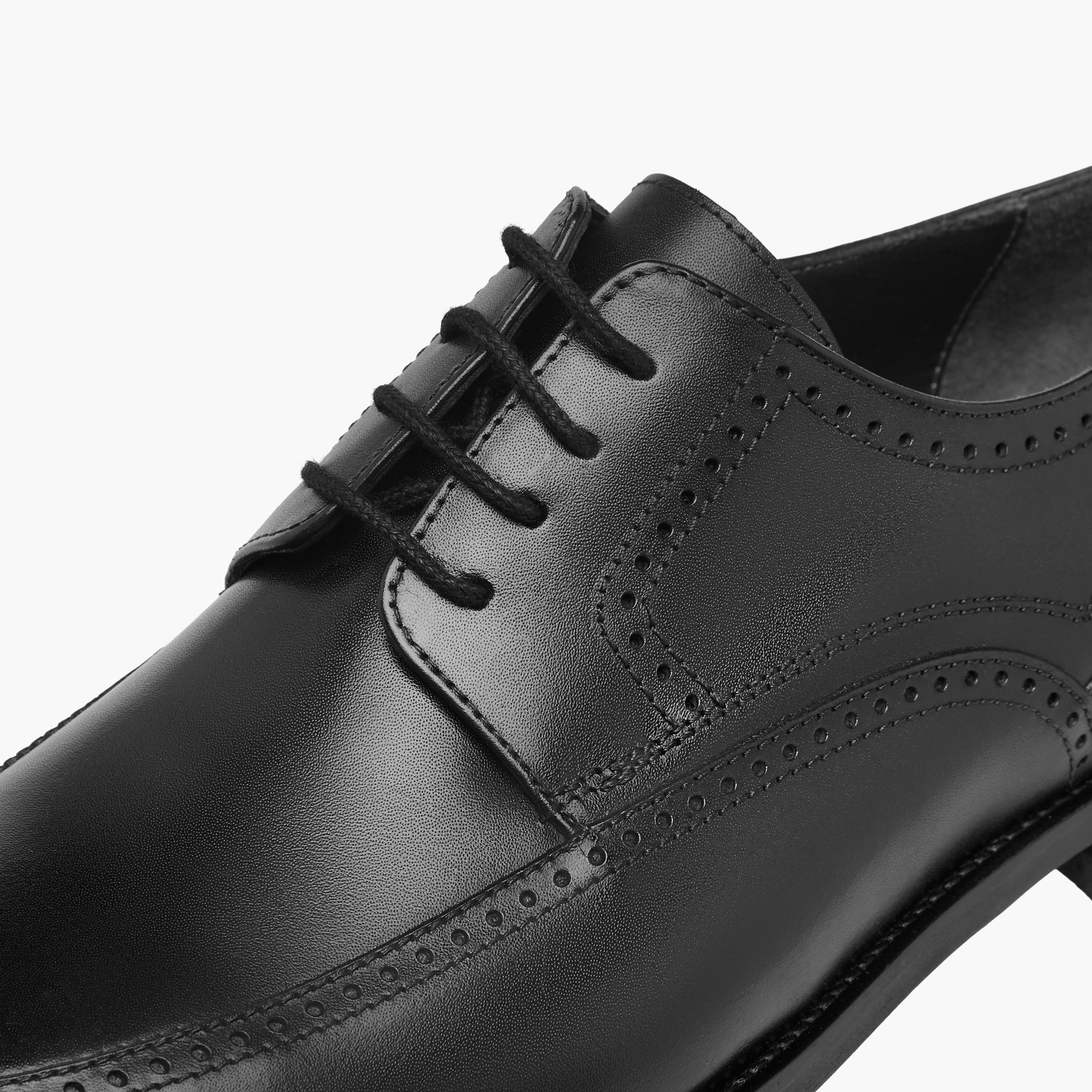 Duchini Men Lace-Up Leather Derby Shoes-men-shoes-formalshoes-image-4