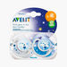 Philips Avent Silicone Soother with Glow in the Dark Handle - Set of 2-Pacifiers-thumbnail-0