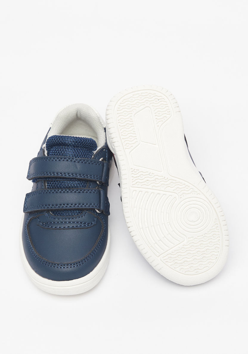 Barefeet Textured Shoes with Hook and Loop Closure-Baby Boy%27s Shoes-image-2
