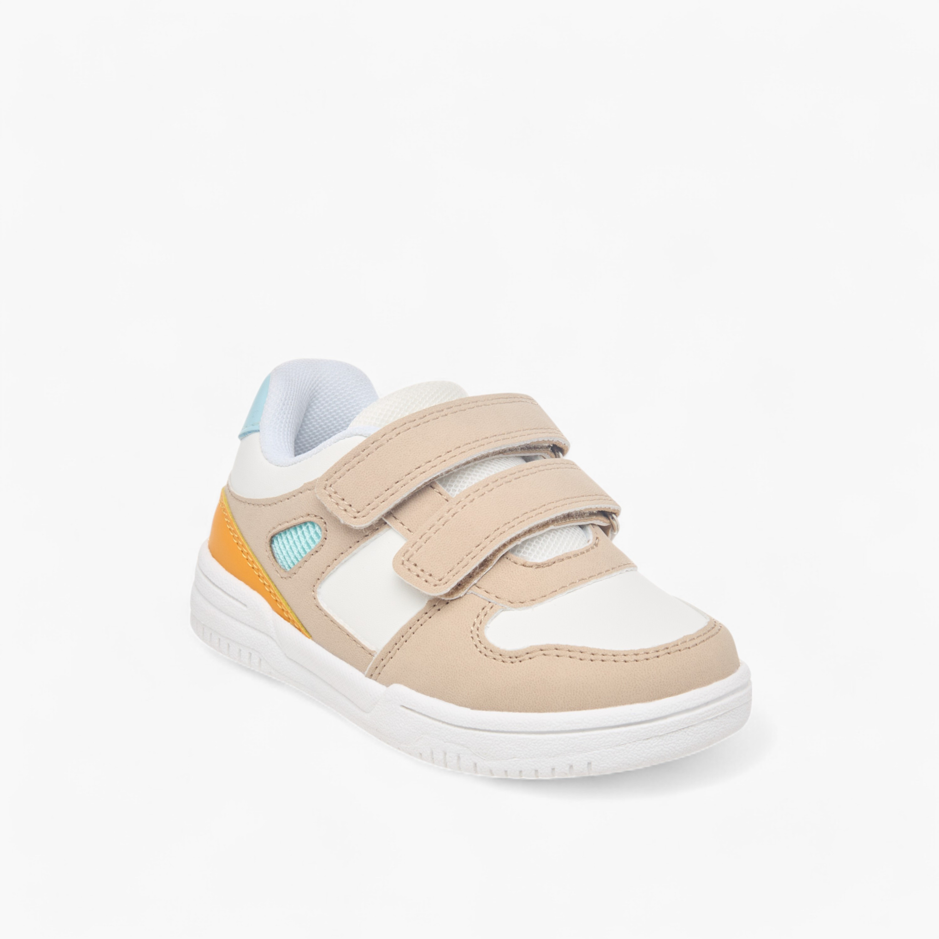 Barefeet Panelled Sneakers with Hook and Loop Closure-boys-shoes-sneakers-image-2