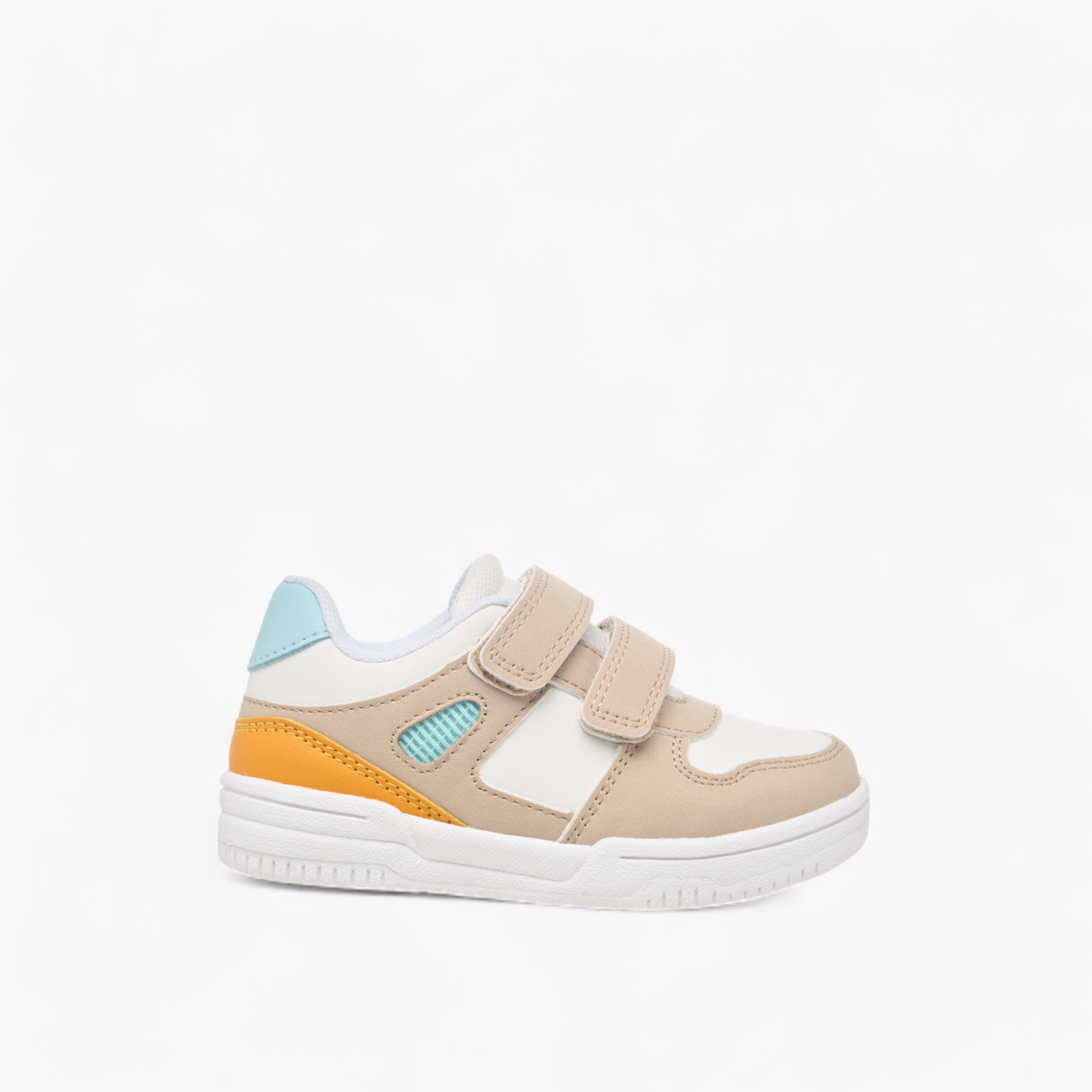 Barefeet Panelled Sneakers with Hook and Loop Closure-boys-shoes-sneakers-image-3