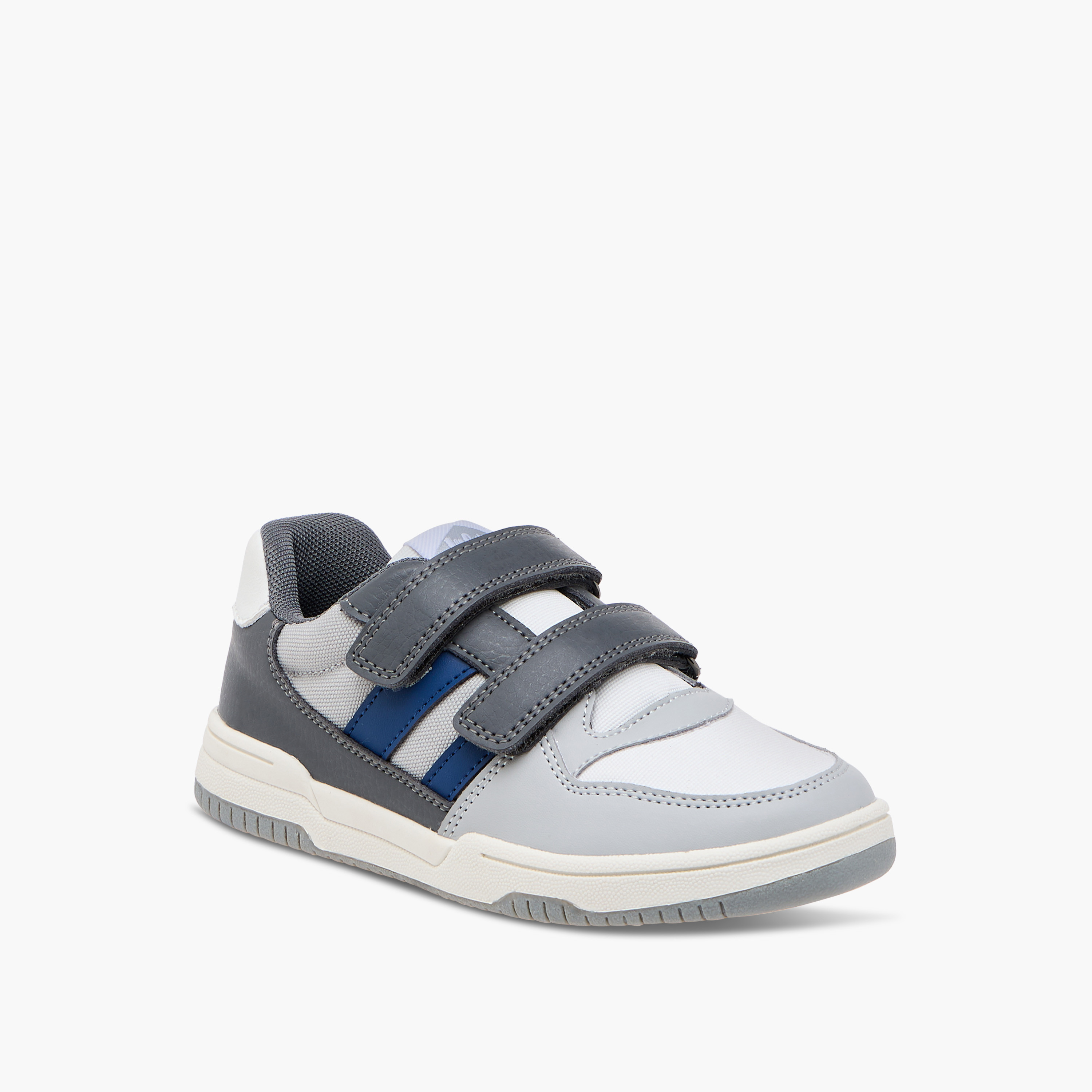 حذاء سنيكرز بشريط إغلاق لاصق وألواح للأولاد من لي كوبر-boys-shoes-sneakers-image-2