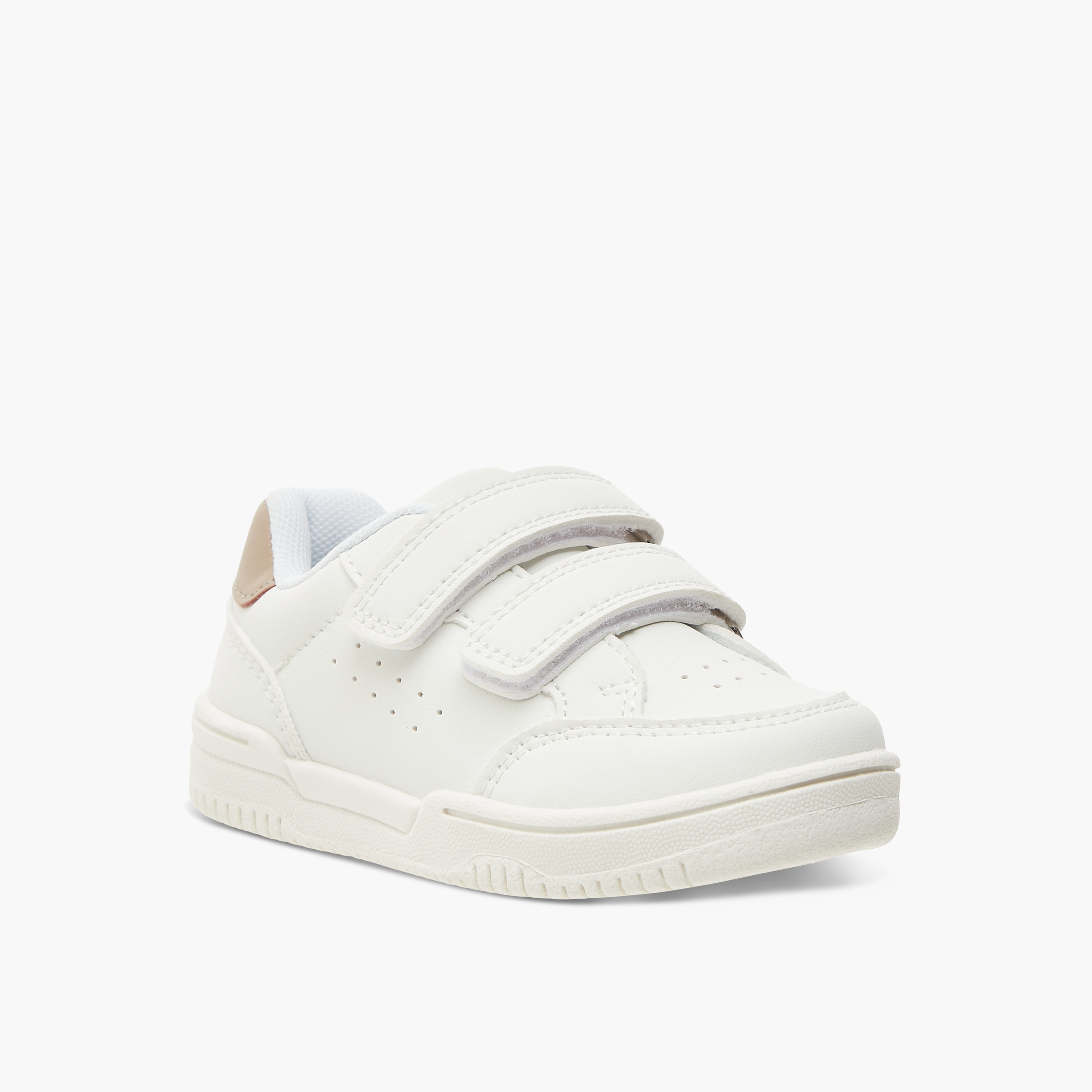 Barefeet Textured Sneakers with Hook and Loop Closure-boys-shoes-sneakers-image-2