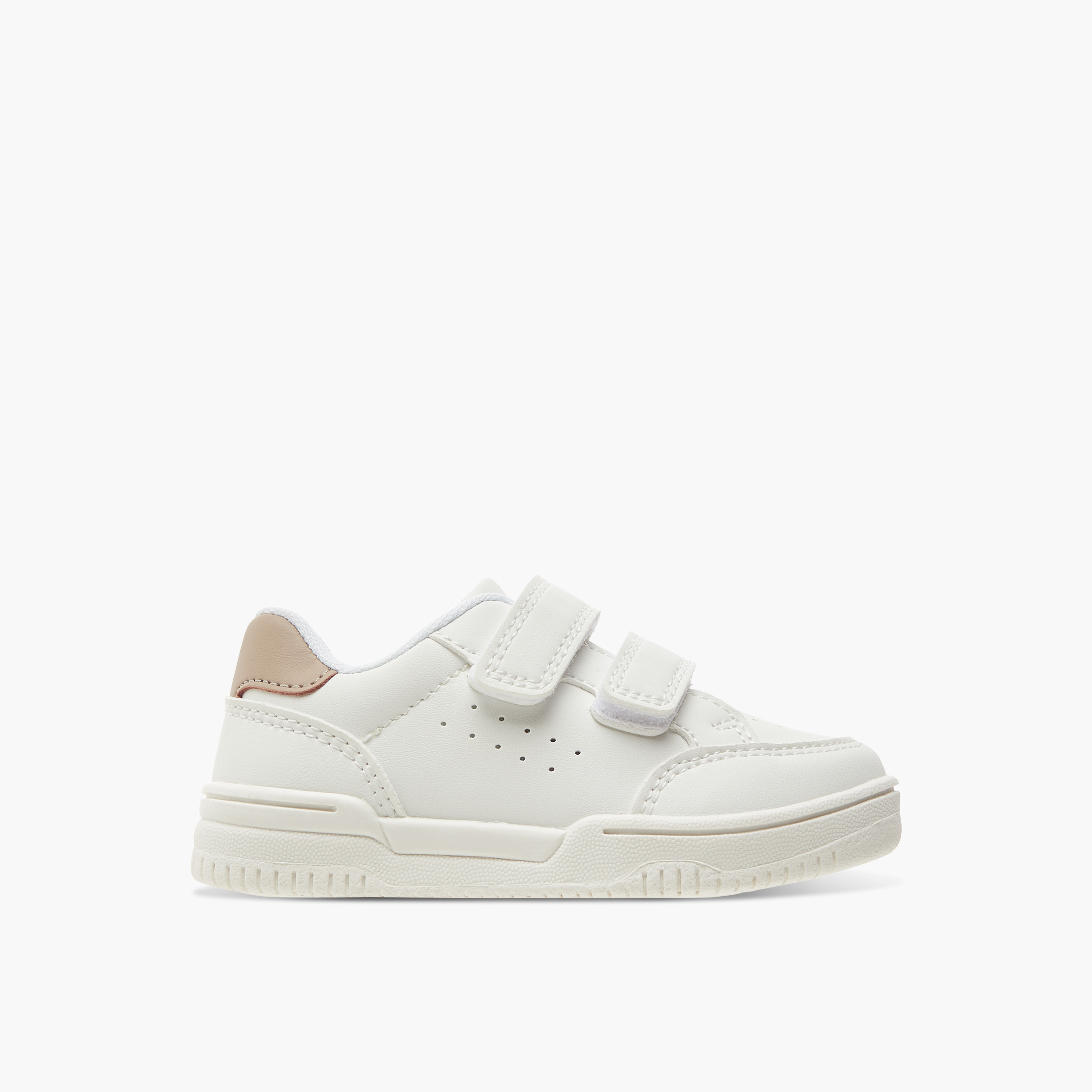 Barefeet Textured Sneakers with Hook and Loop Closure-boys-shoes-sneakers-image-3