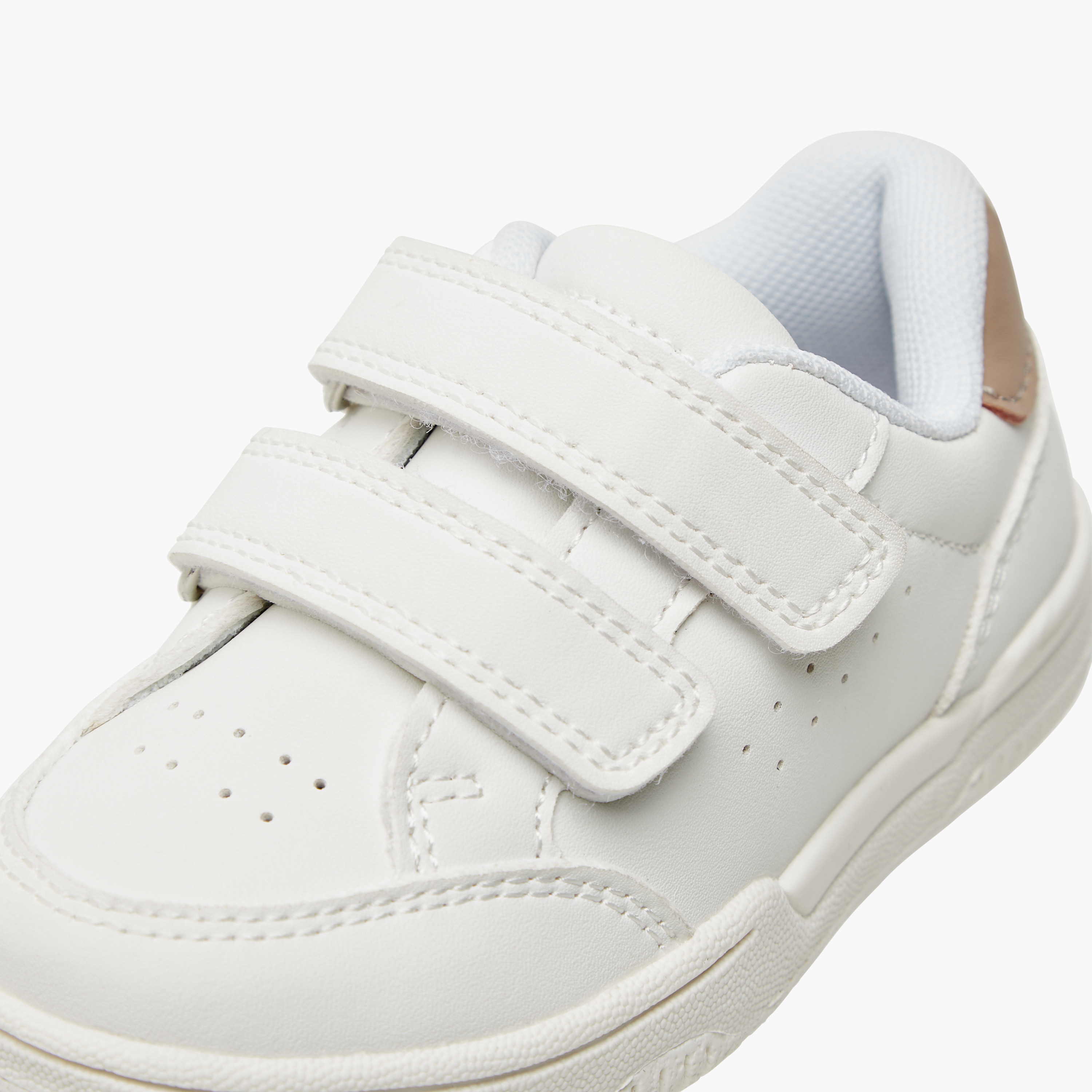 Barefeet Textured Sneakers with Hook and Loop Closure-boys-shoes-sneakers-image-4