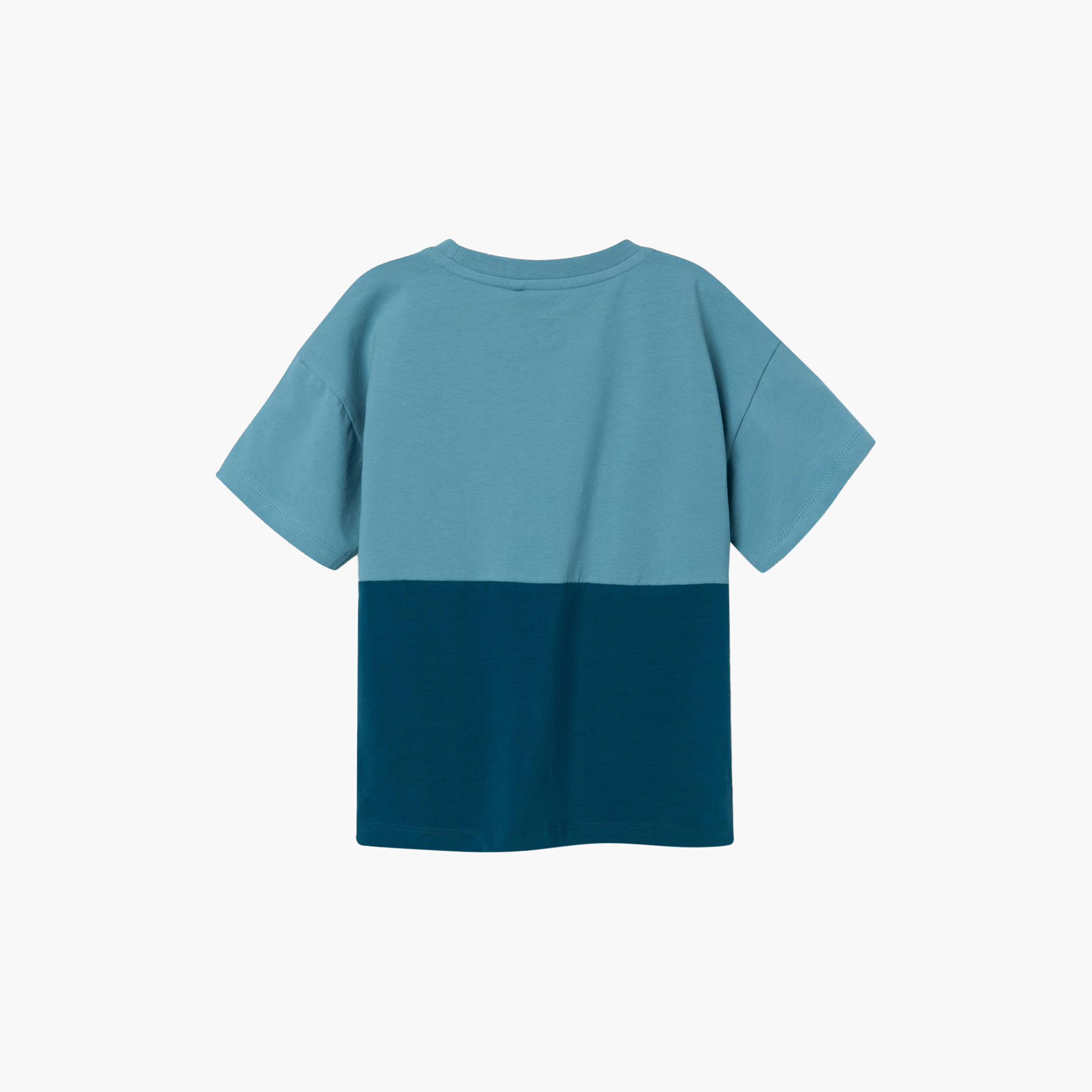 Name It Colourblock Boxy T-shirt with Short Sleeves-boys-clothing-tshirtsandpolos-image-2