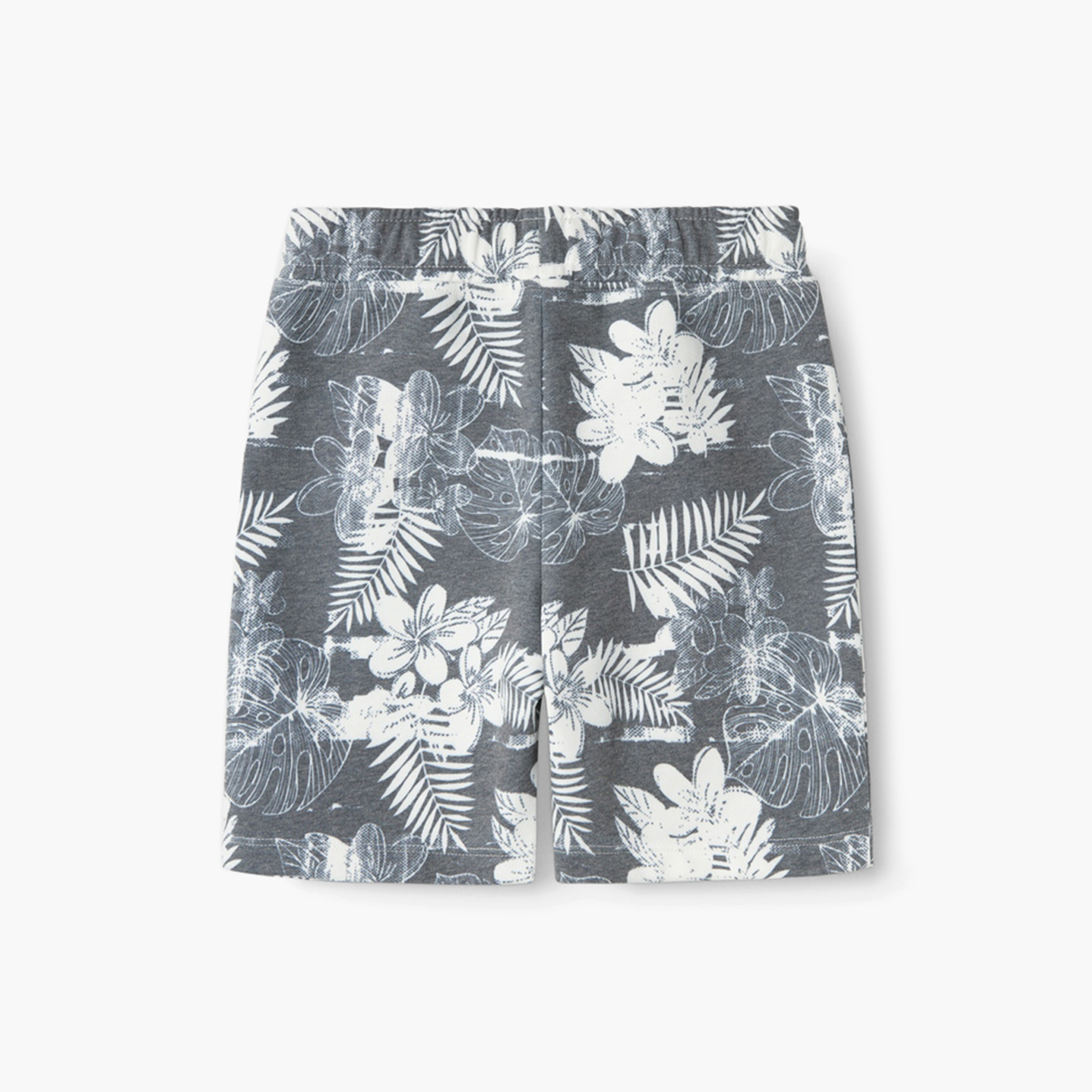 شورت بطبعات ورق شجر برباط إغلاق من نيم إت-boys-clothing-bottoms-shorts-image-4